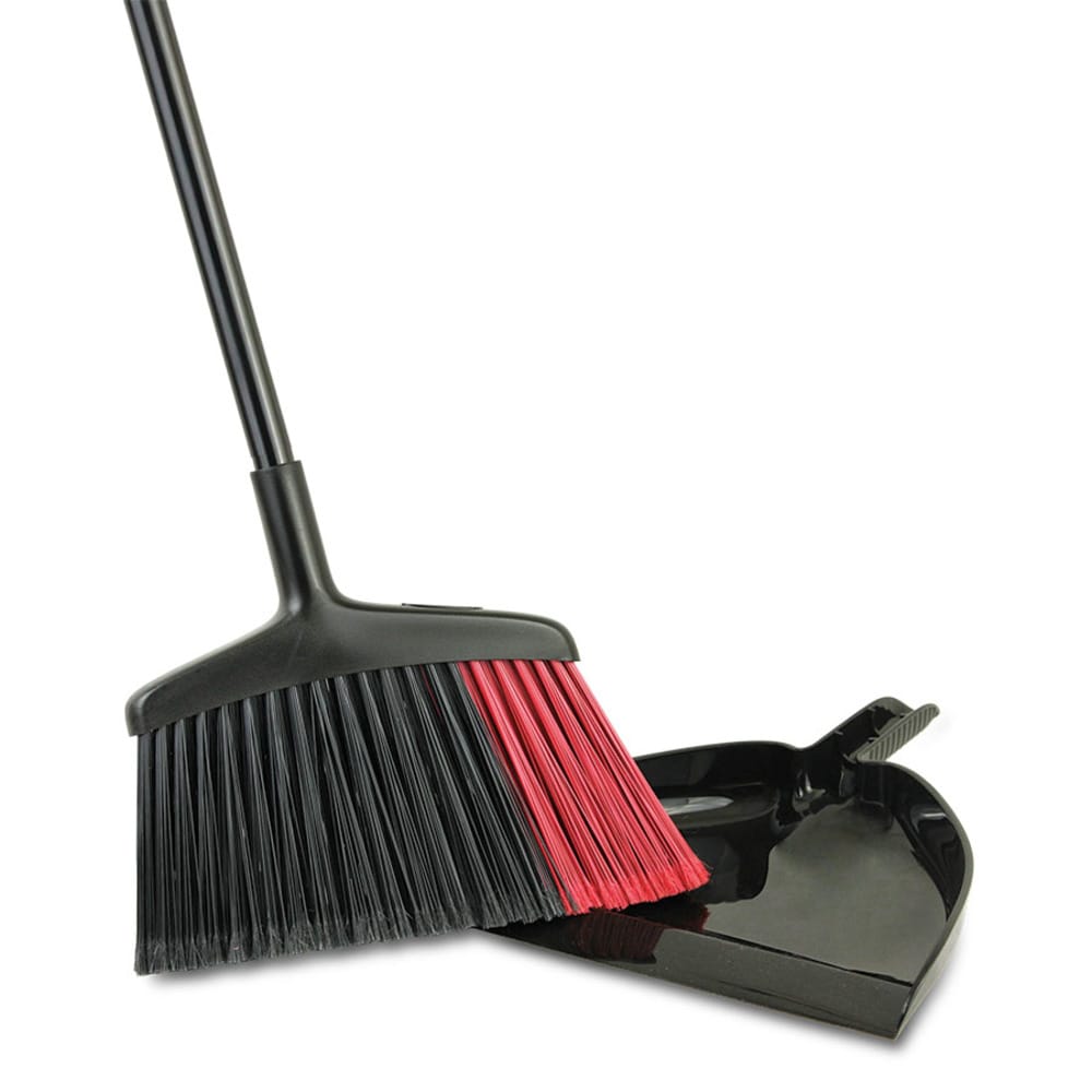 Quickie Stand & Store, Upright Broom and Dustpan Set, 35 Inch