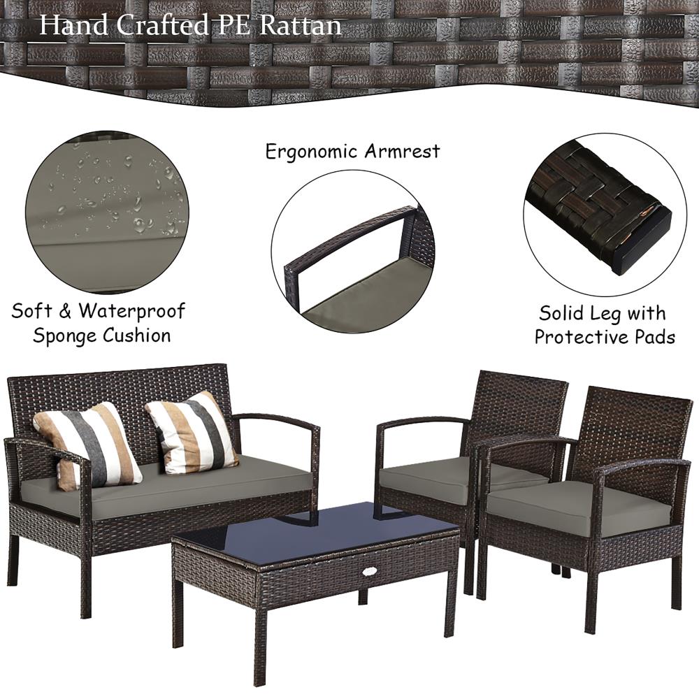 Costway HW54690 Patio-Sofas-Daybeds - View #7