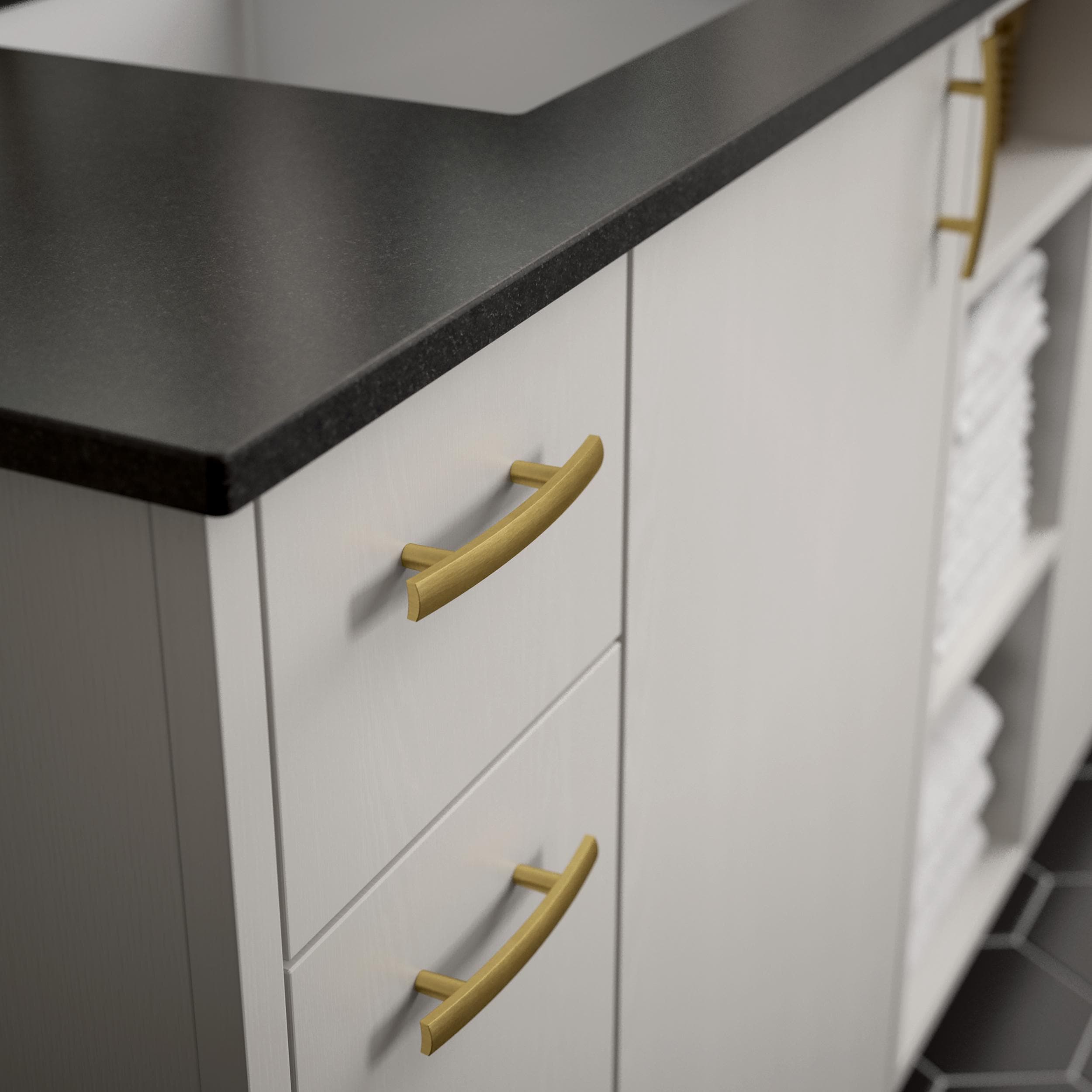allen + roth P24425W-117-CP Cabinet-Pulls - View #2