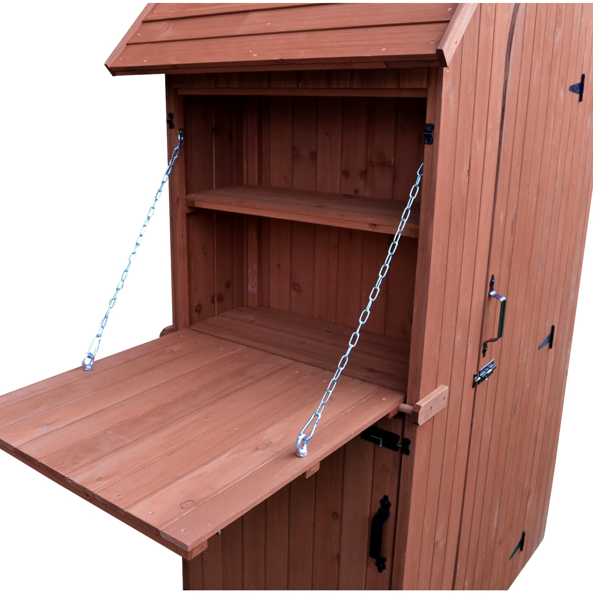 Leisure Season MCS3815 Wood-Storage-Buildings - View #8