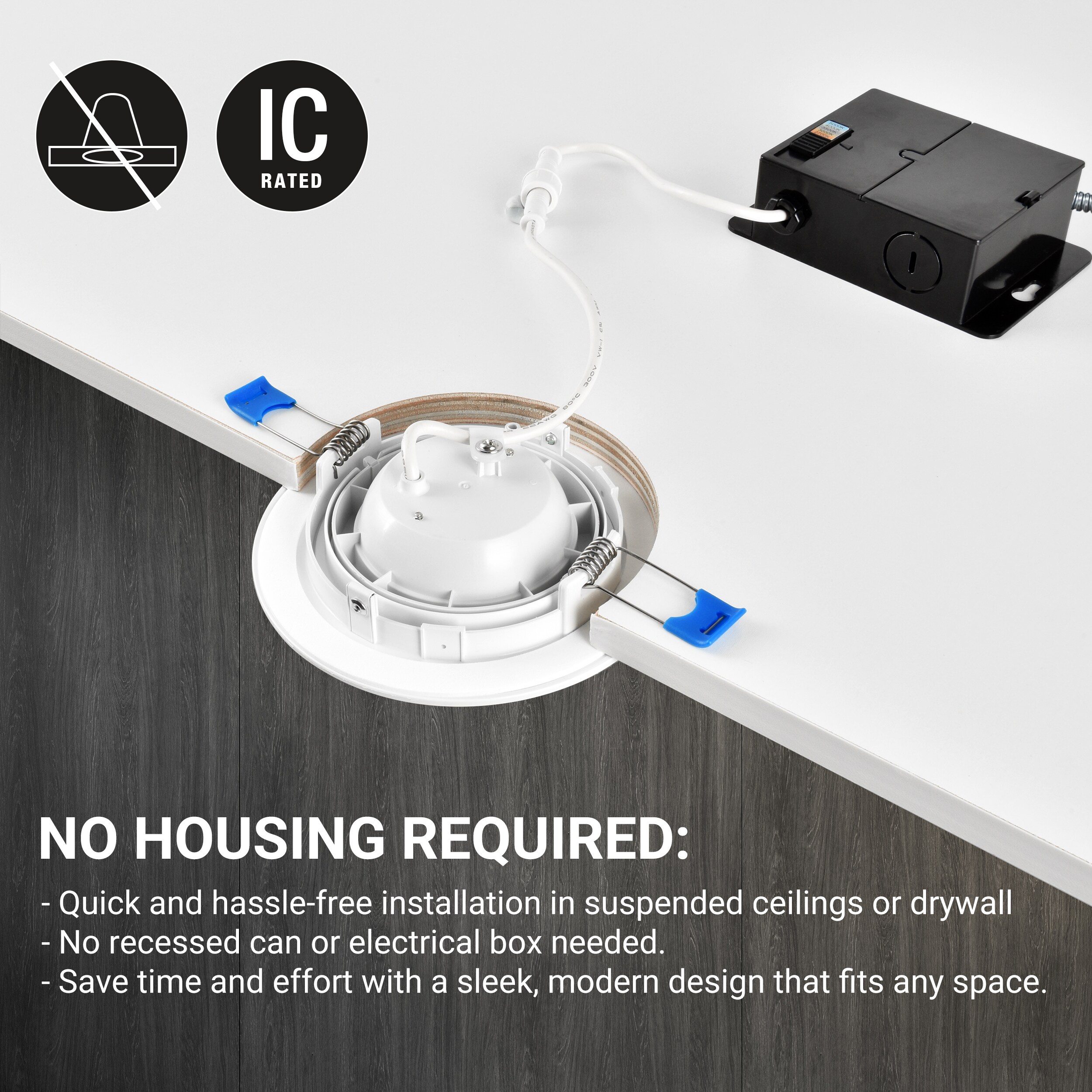 Green Watt 12-L12DL4DGK5WRT12W Led-Retrofit-Downlight - View #6