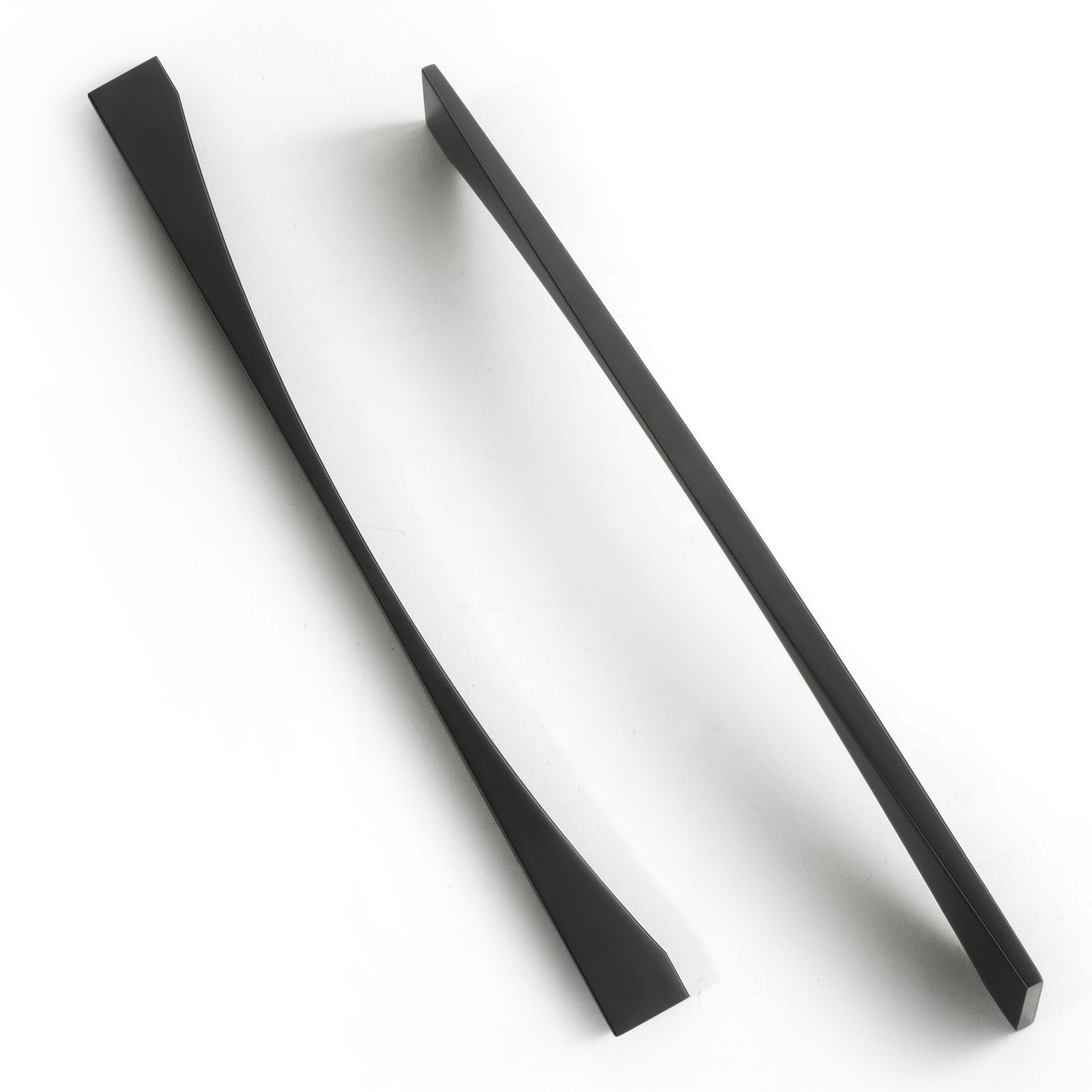Miaokesen 074B-320 12-5/8-in , 320mm Center to Center Matte Black Novelty Handle 6 -Pack