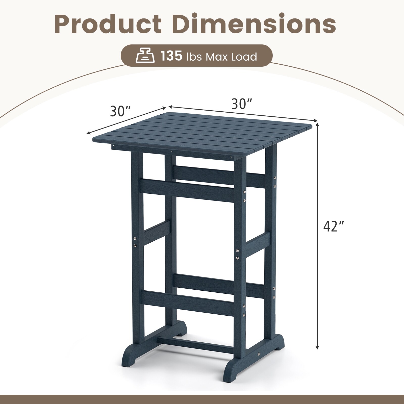 Slickblue D-CO-YN06021PN Patio-Tables - View #5