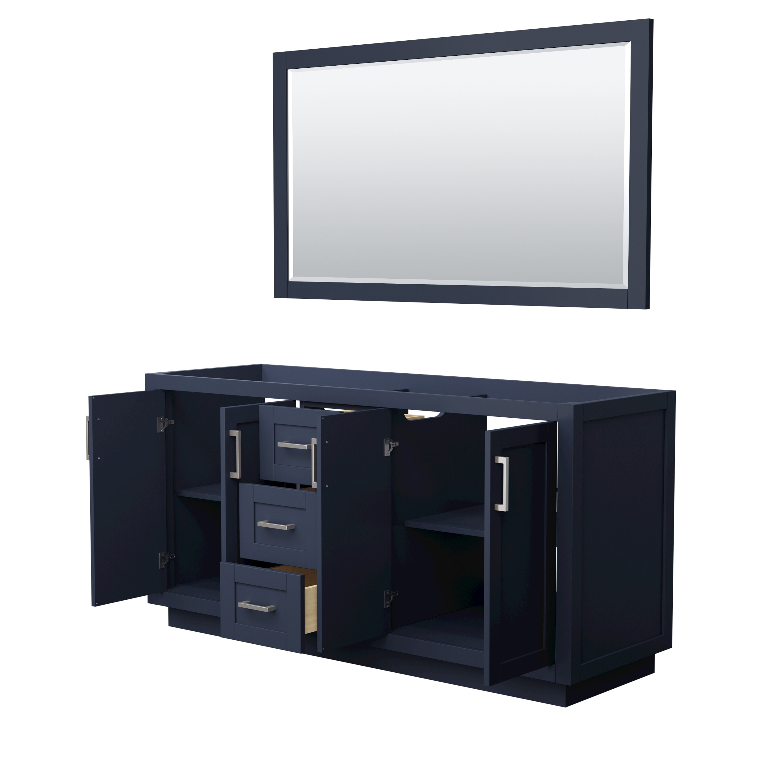 Wyndham Collection WCF292966DBNCXSXXM58 vanities - View #2