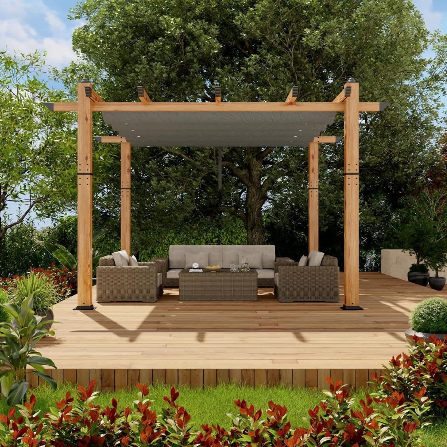 Qeetex LSHQQPHO-335E3I1R Pergolas-2 - View #3