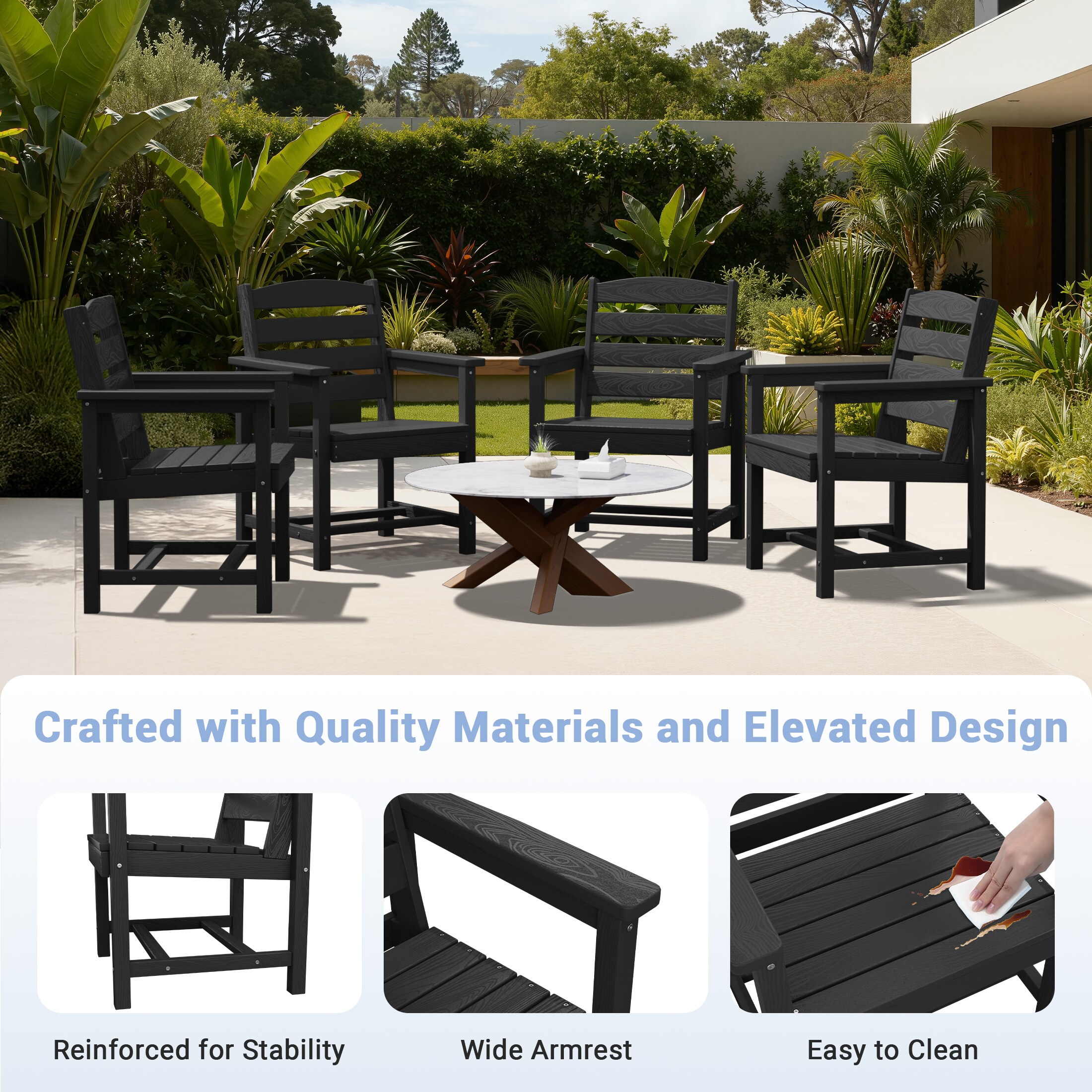 VOUA AK-JKJYCY-BK Patio-Chairs - View #6