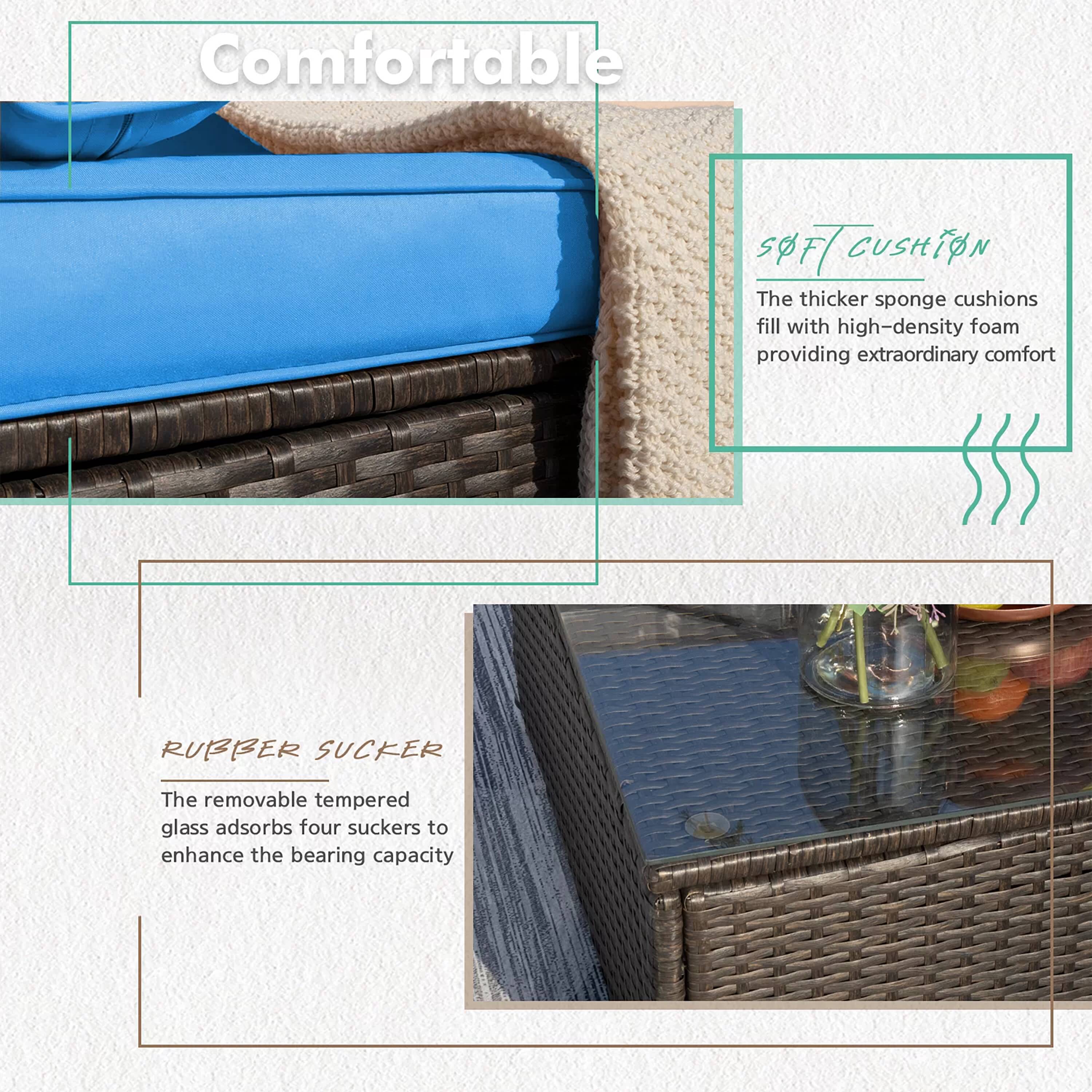 Vineego LS-61AS01SS01OT003 Patio-Conversation-Sets - View #3