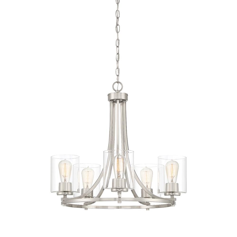 Designers Fountain Liam 5-Light Satin Copper Transitional Dry rated ...