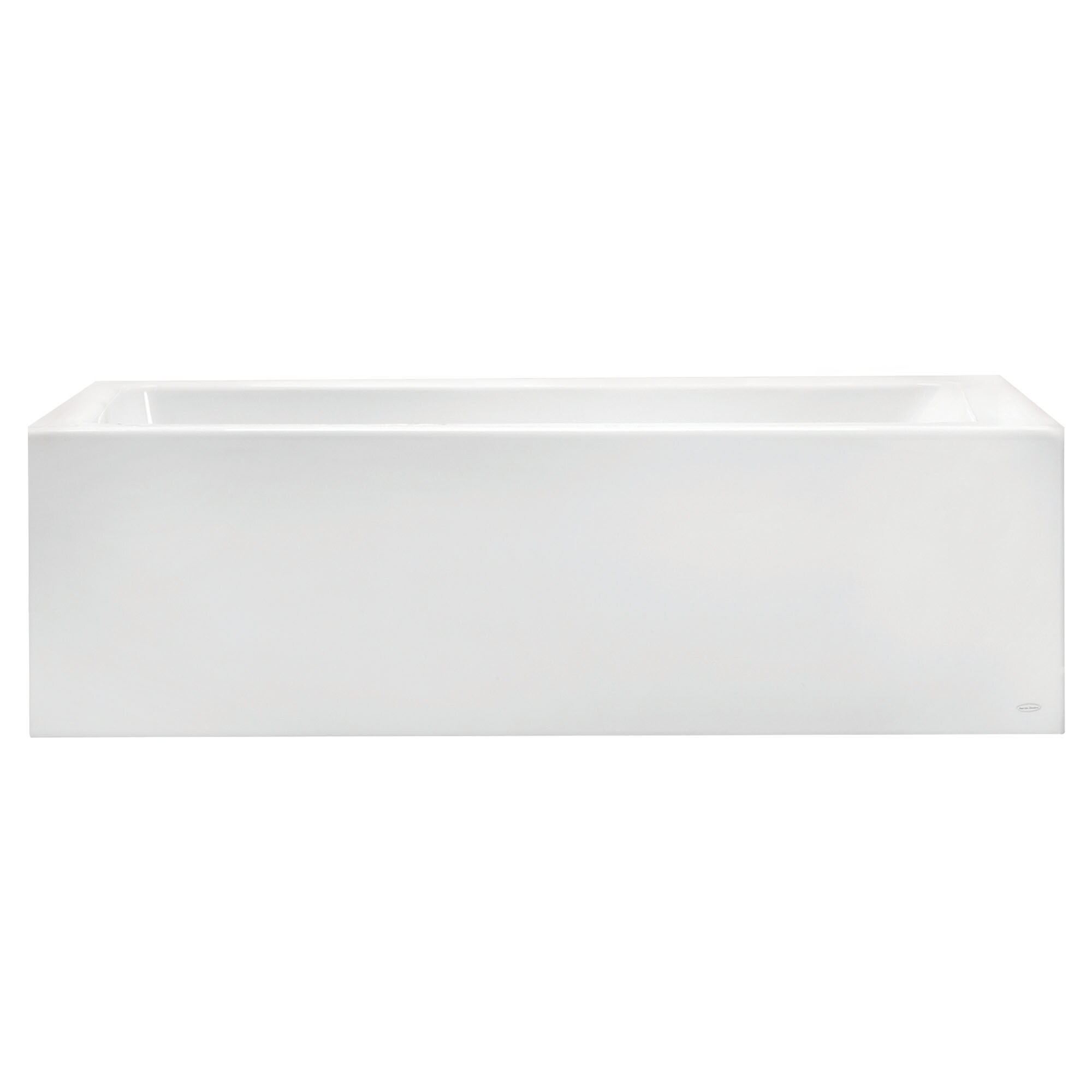 Studio 60'' White Acrylic Alcove Soaking Bathtub