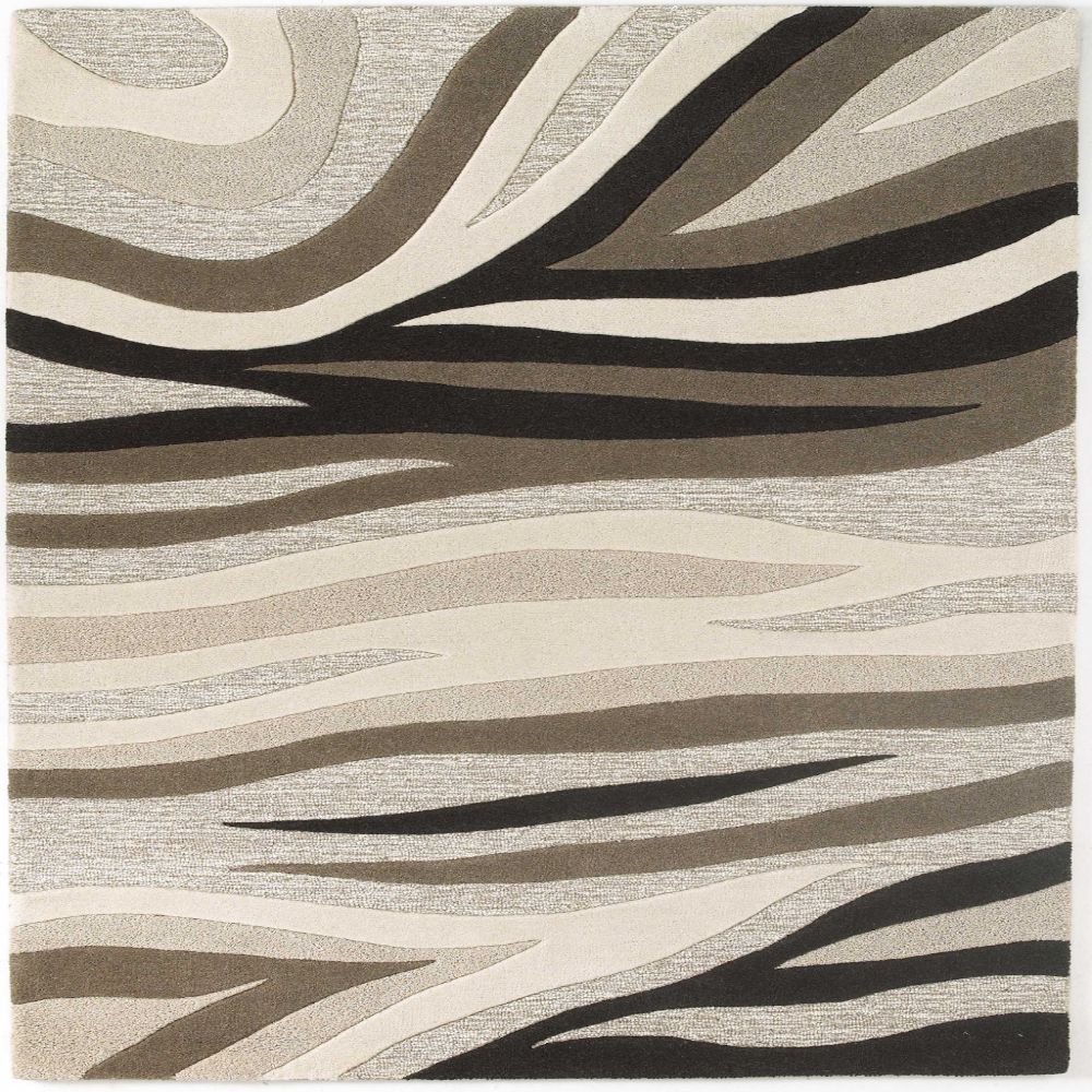 HomeRoots 353538 Bernadette 2 x 3 (ft) Wool Natural beige Rectangular Indoor Geode Area rug