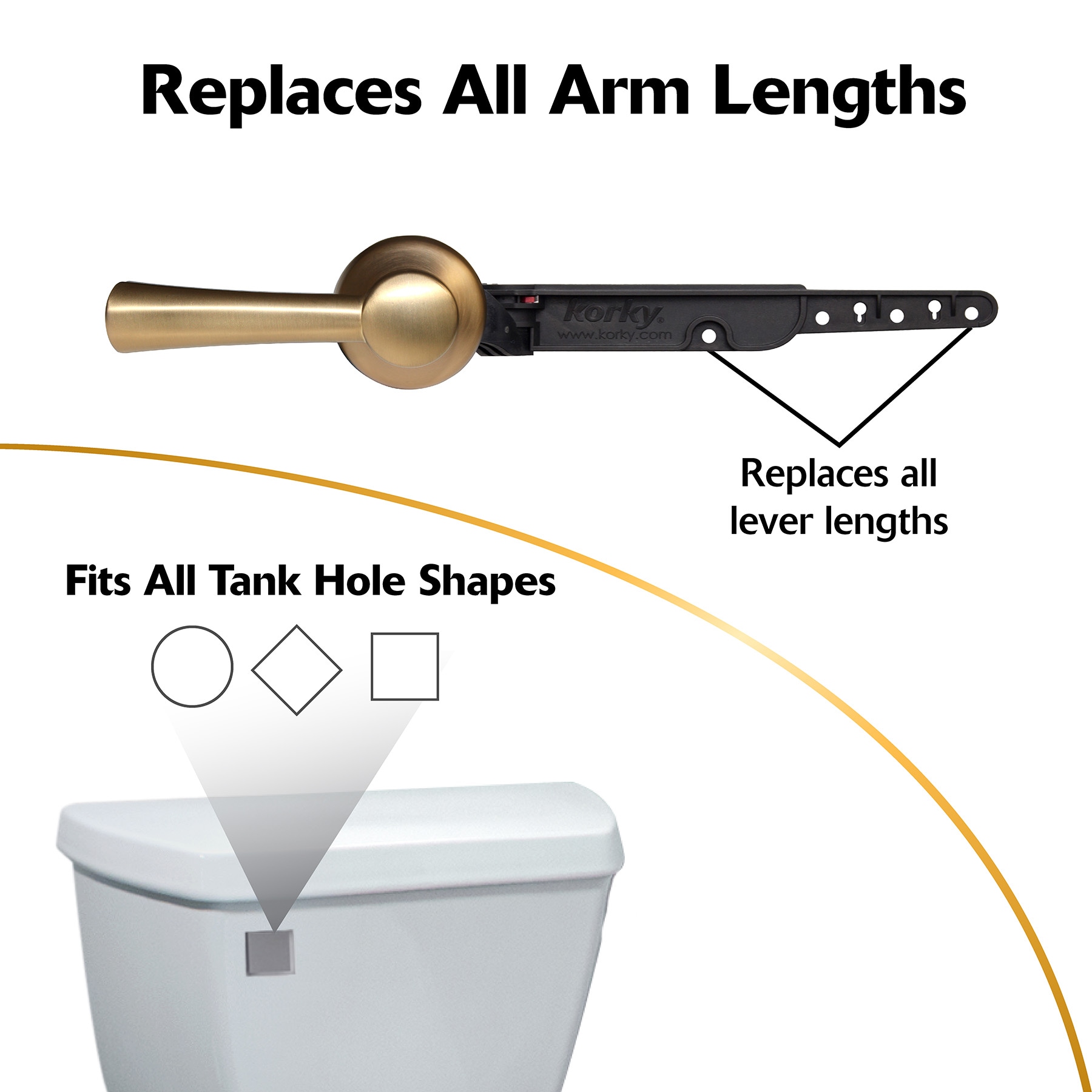 Korky 6094BP Flush-Lever - View #5