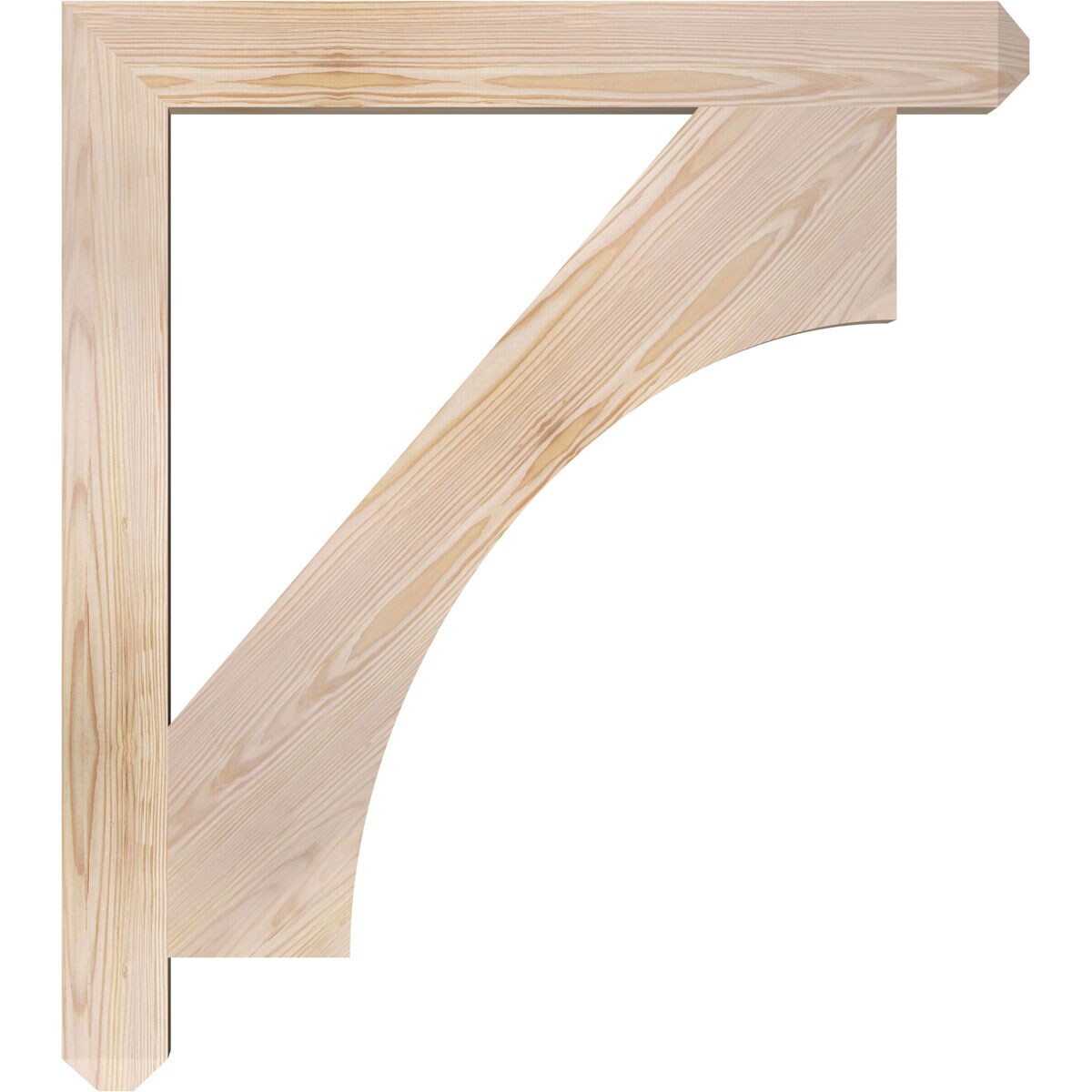 Ekena Millwork BKT04X32X36WTL04SDF Exterior-Brackets-Braces - View #3