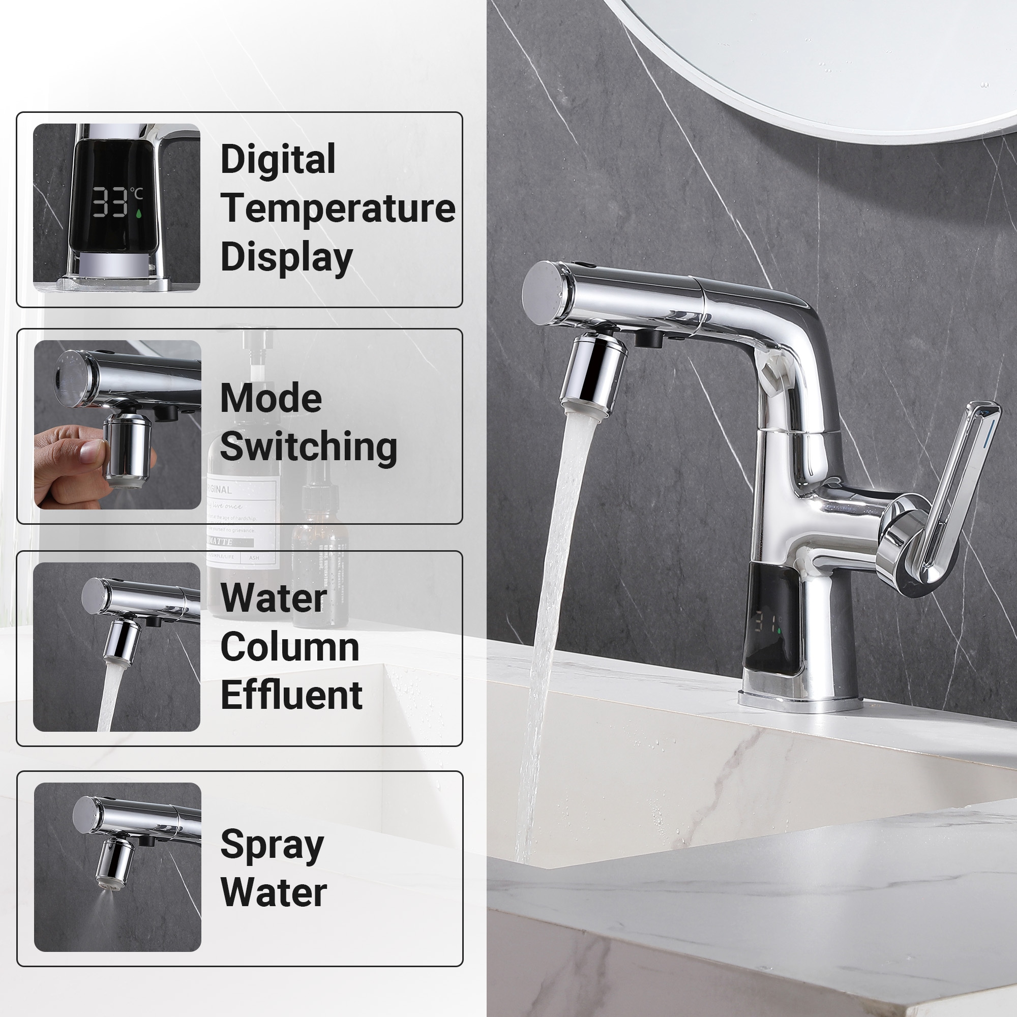 Mondawe OR-31528-CLO Lavatory-Faucets - View #4