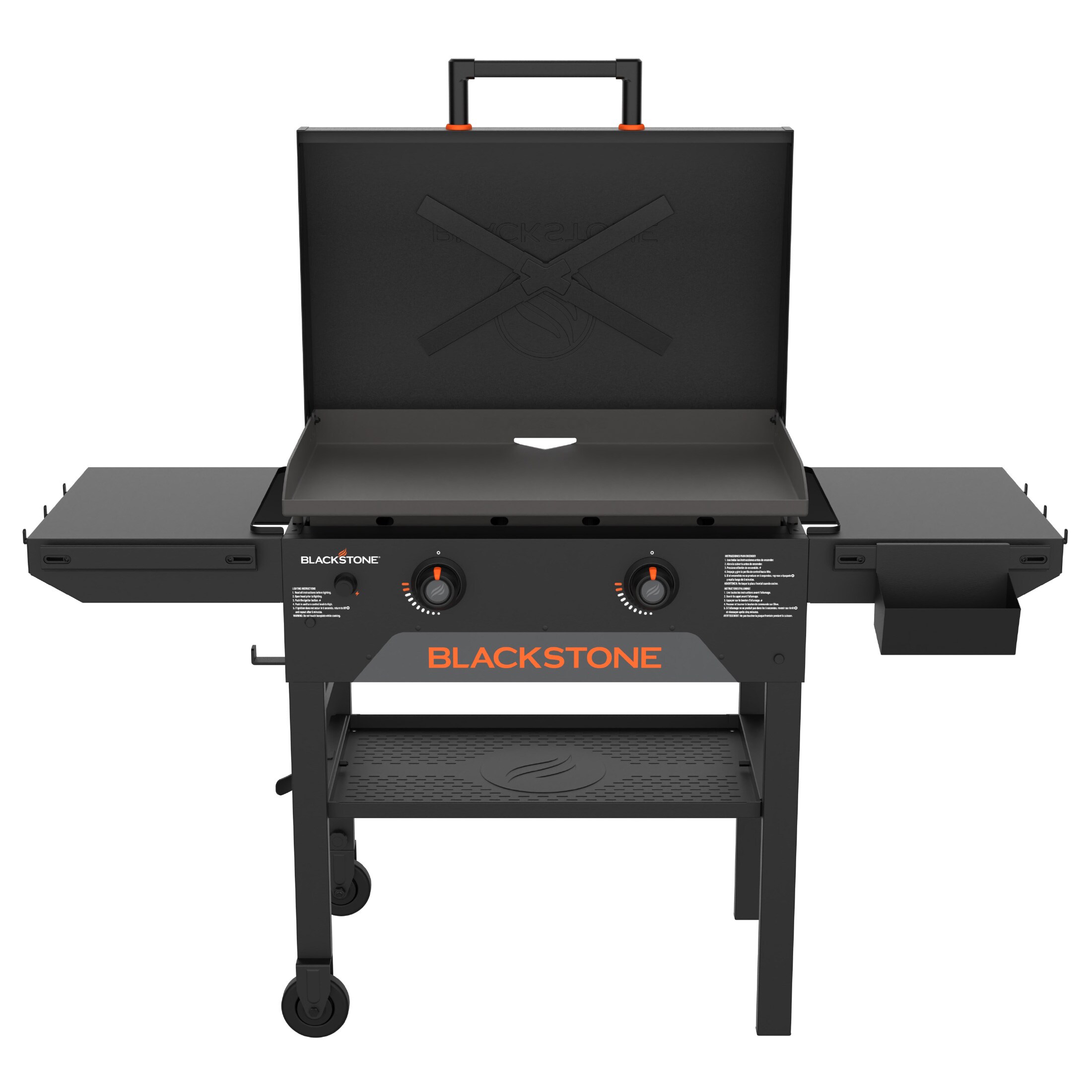 Blackstone 28" Original Omnivore Griddle with Hood 2-Burner Liquid Propane Flat Top Grill