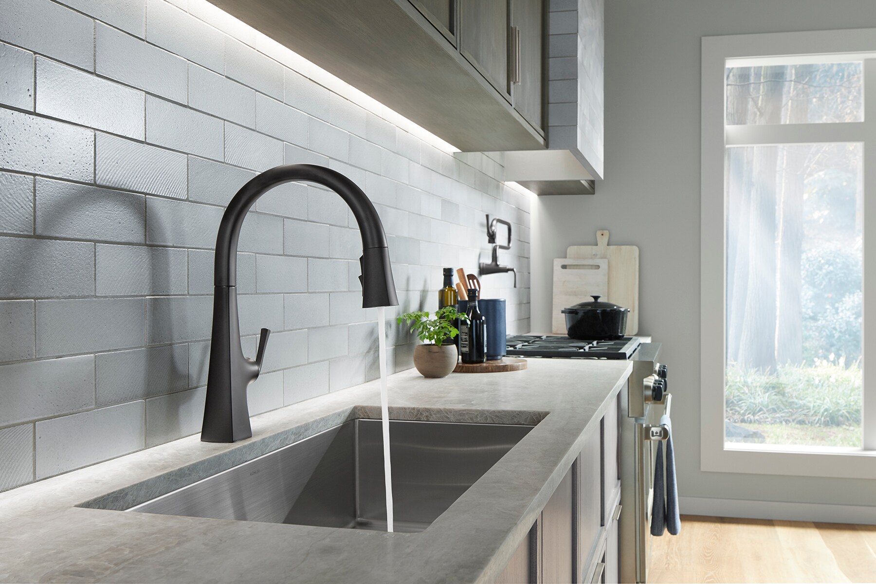 KOHLER K-22062-BL Kitchen-Faucets - View #2