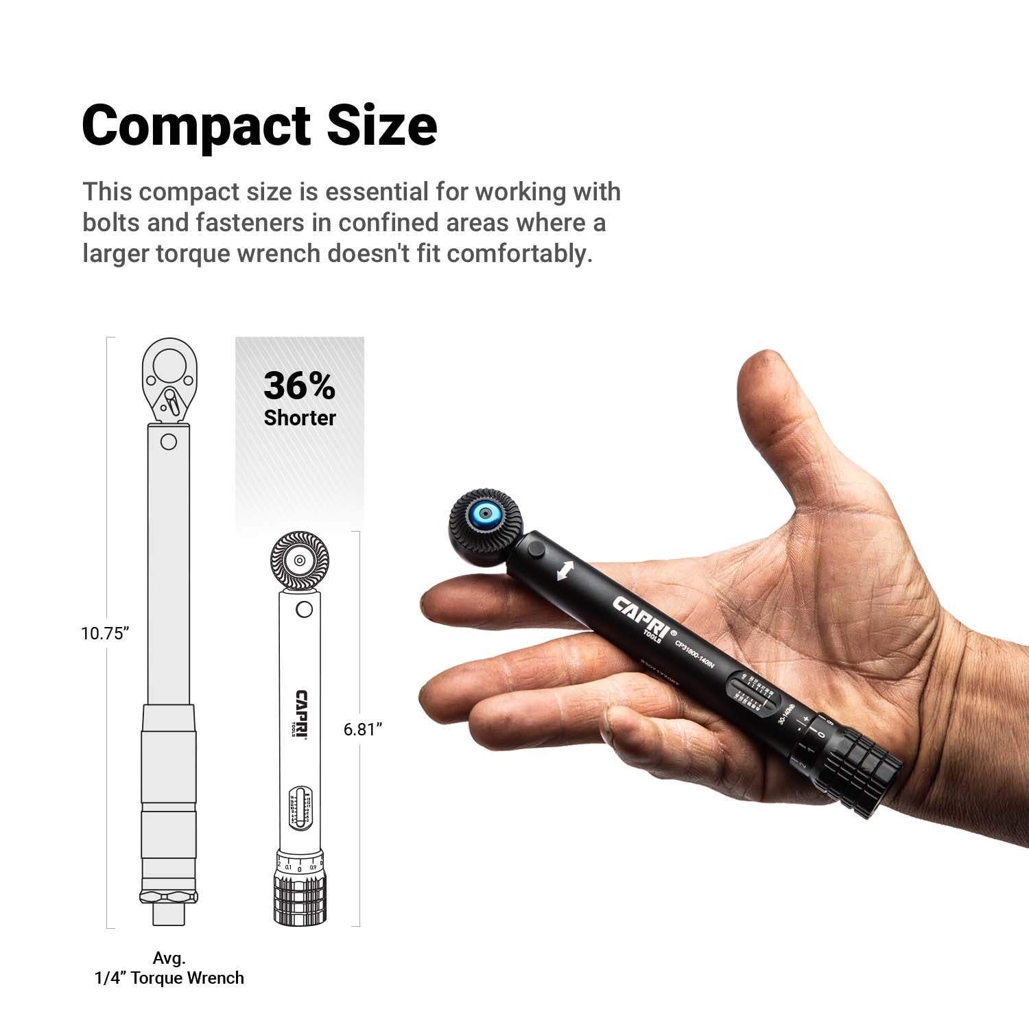 Capri Tools CP31800-140IN Torque-Wrenches - View #2