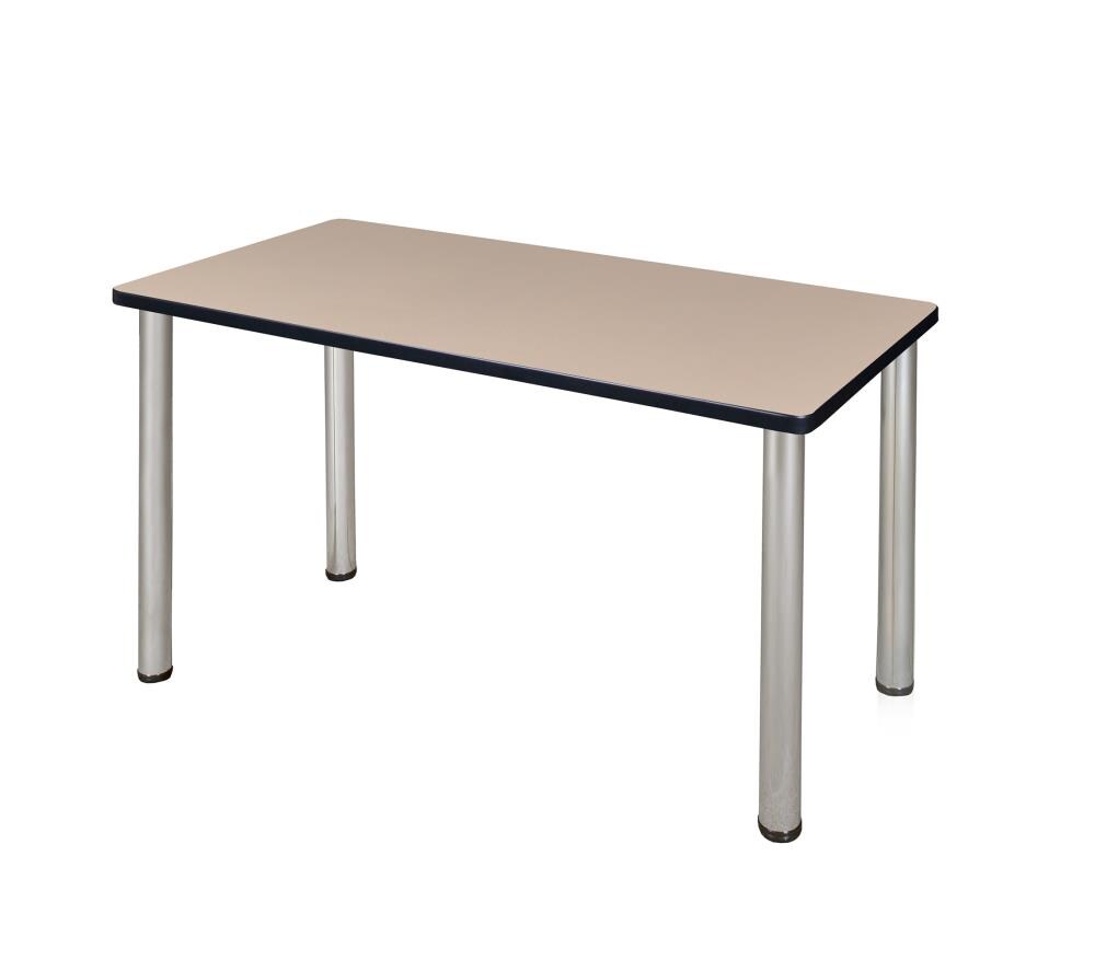 Regency MT4224BEBPCM Training Off-white 4-Person Training Table (42-in W x 29-in H)