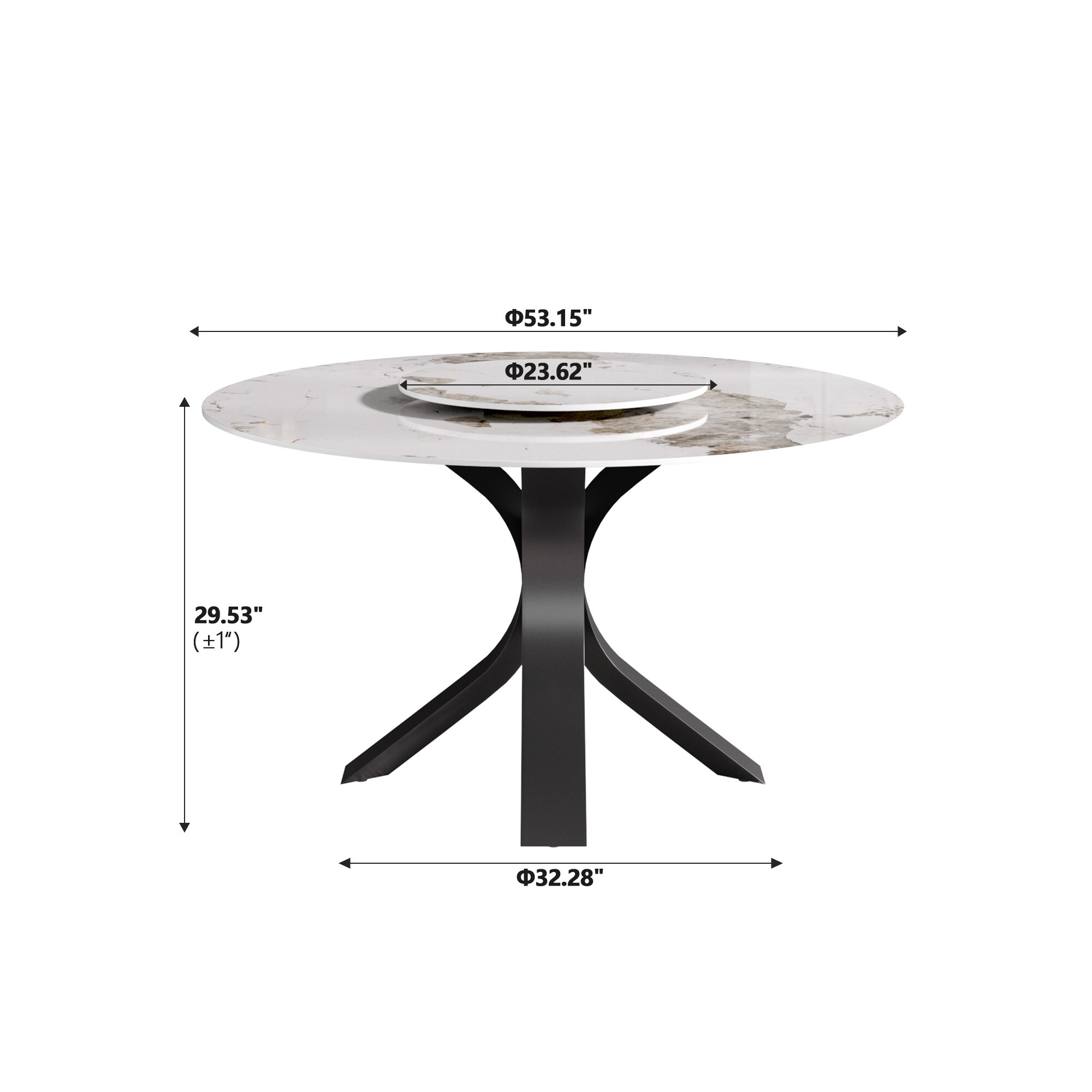 BuotiqHom DH-B-135P60-2B Dining-Tables - View #5