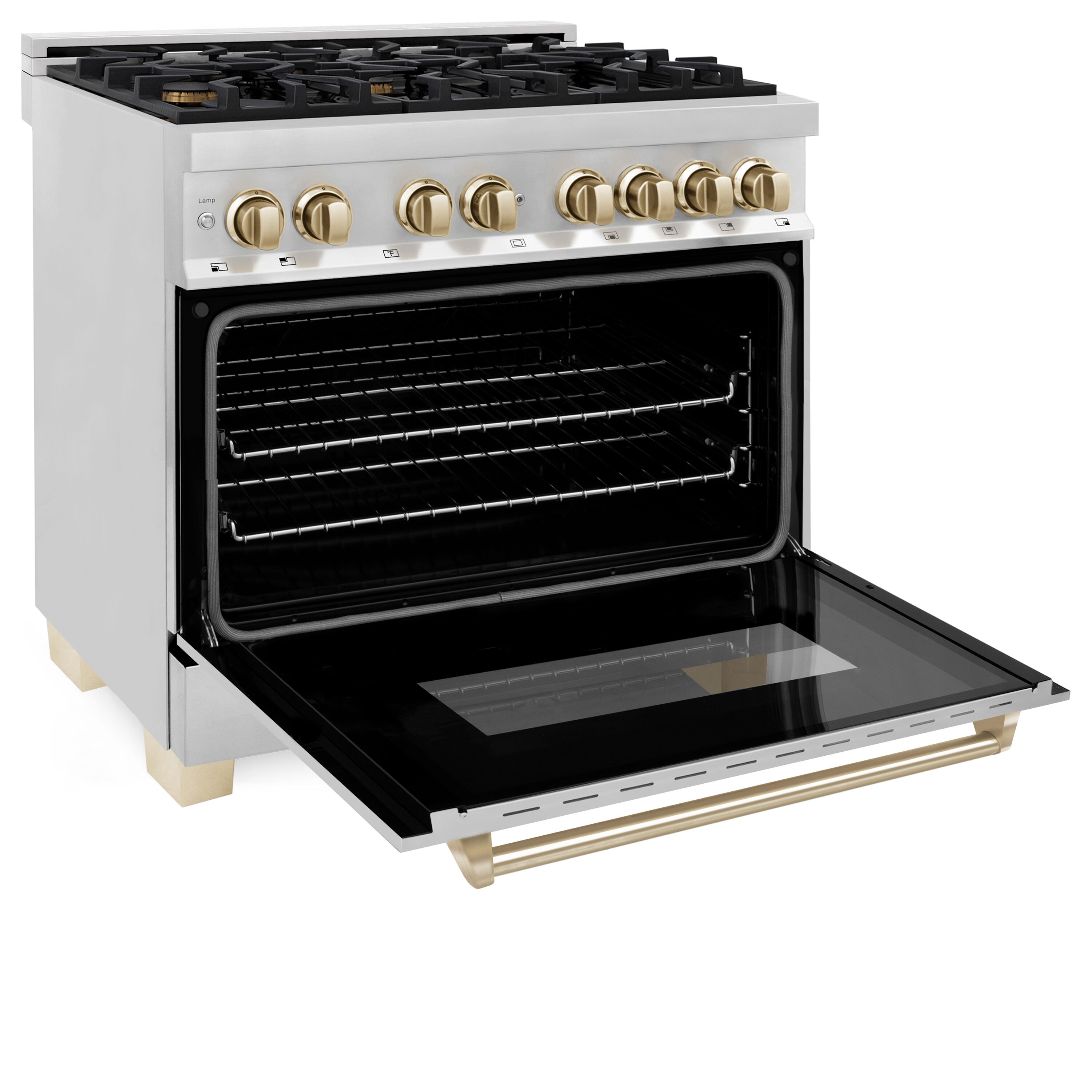 ZLINE KITCHEN & BATH RAZ-36-G Dual-Fuel-Ranges - View #4