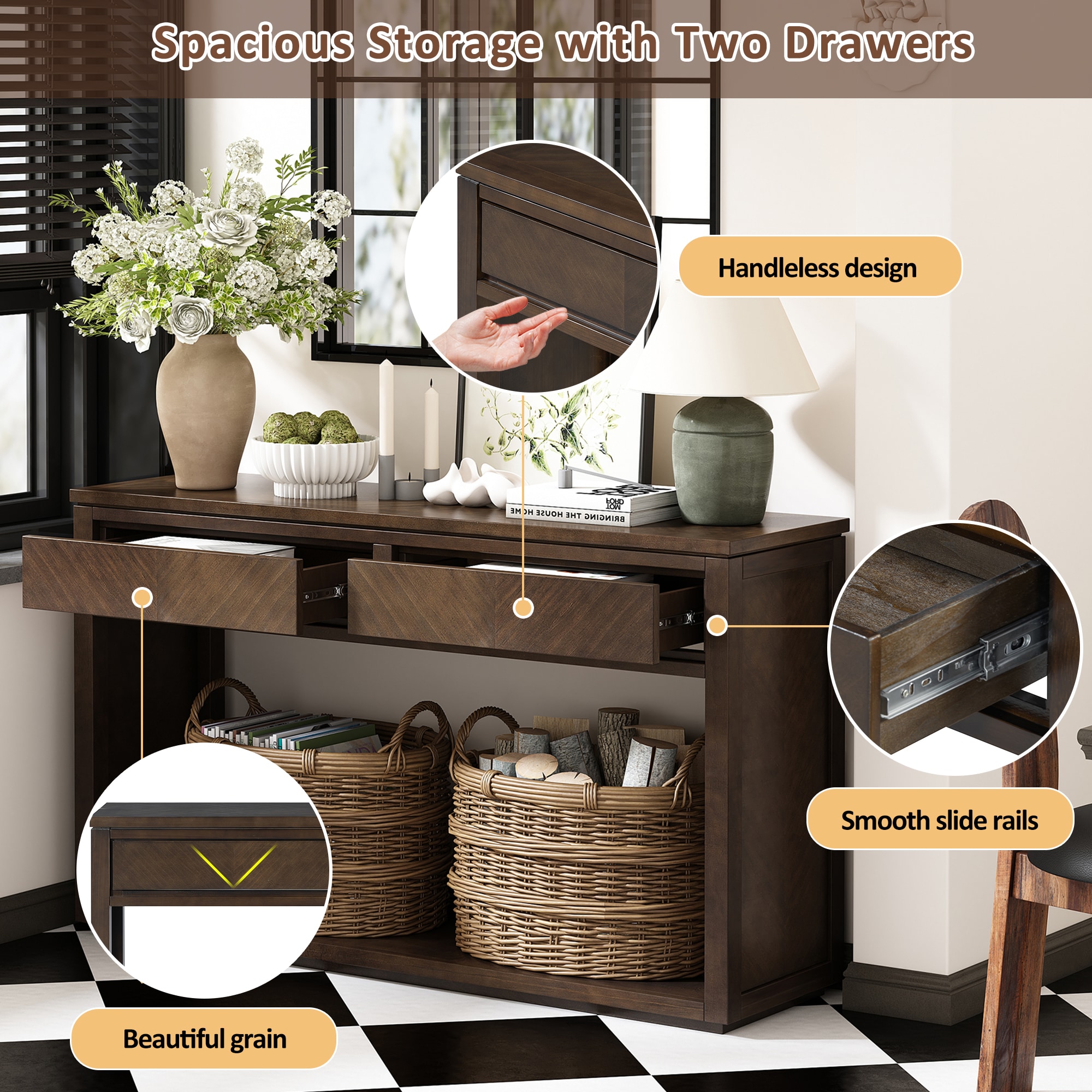ModernLuxe N715P235096D Console-Sofa-Tables - View #4