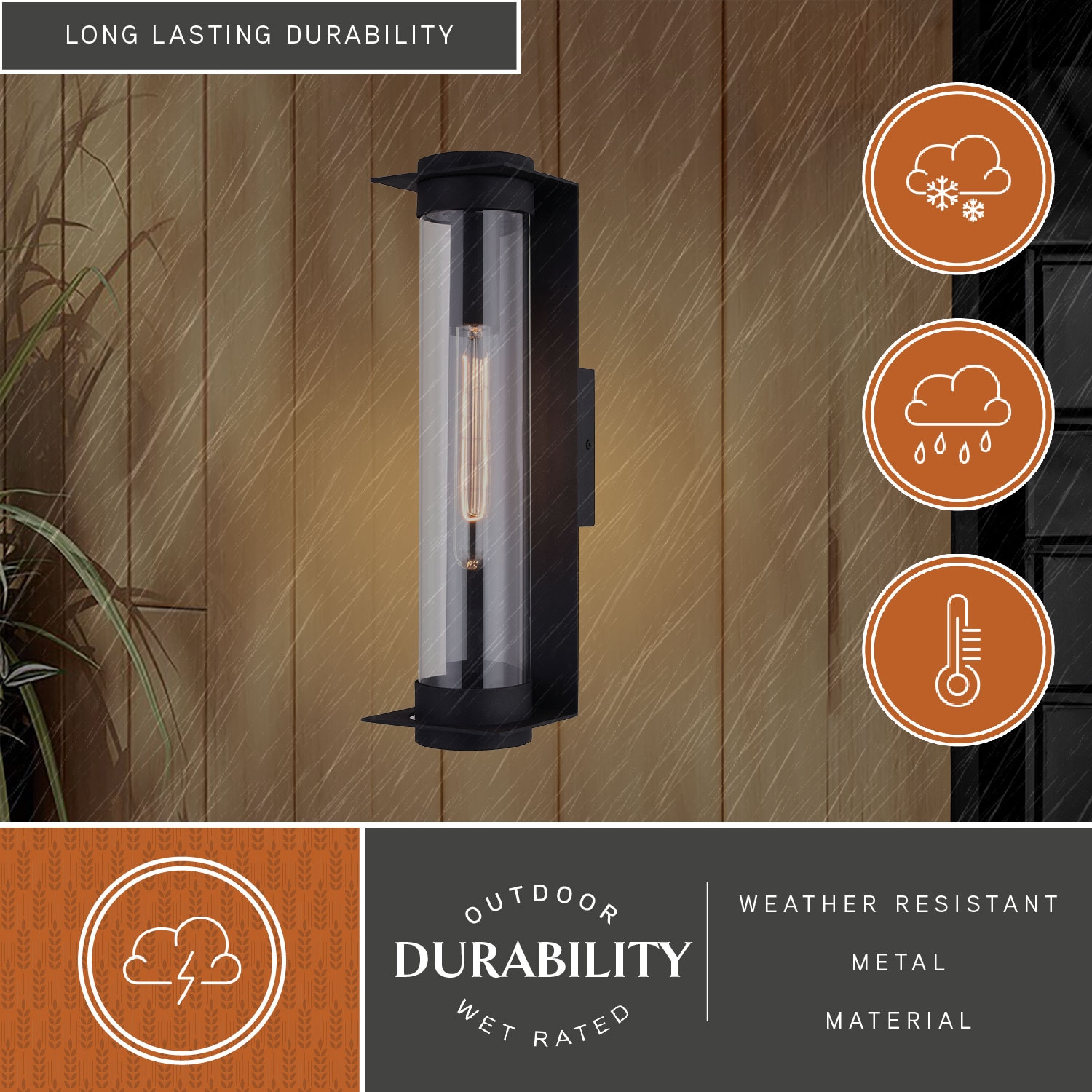 Cascadia T0712 Outdoor-Wall-Lighting - View #2