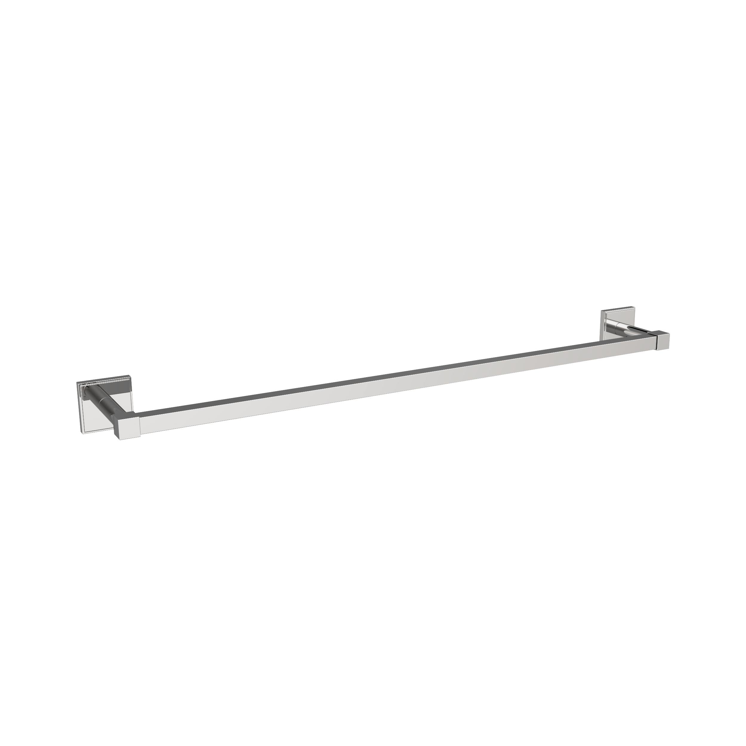 Amerock BH3607426 Appoint 24-in Chrome Wall mount Single Towel Bar