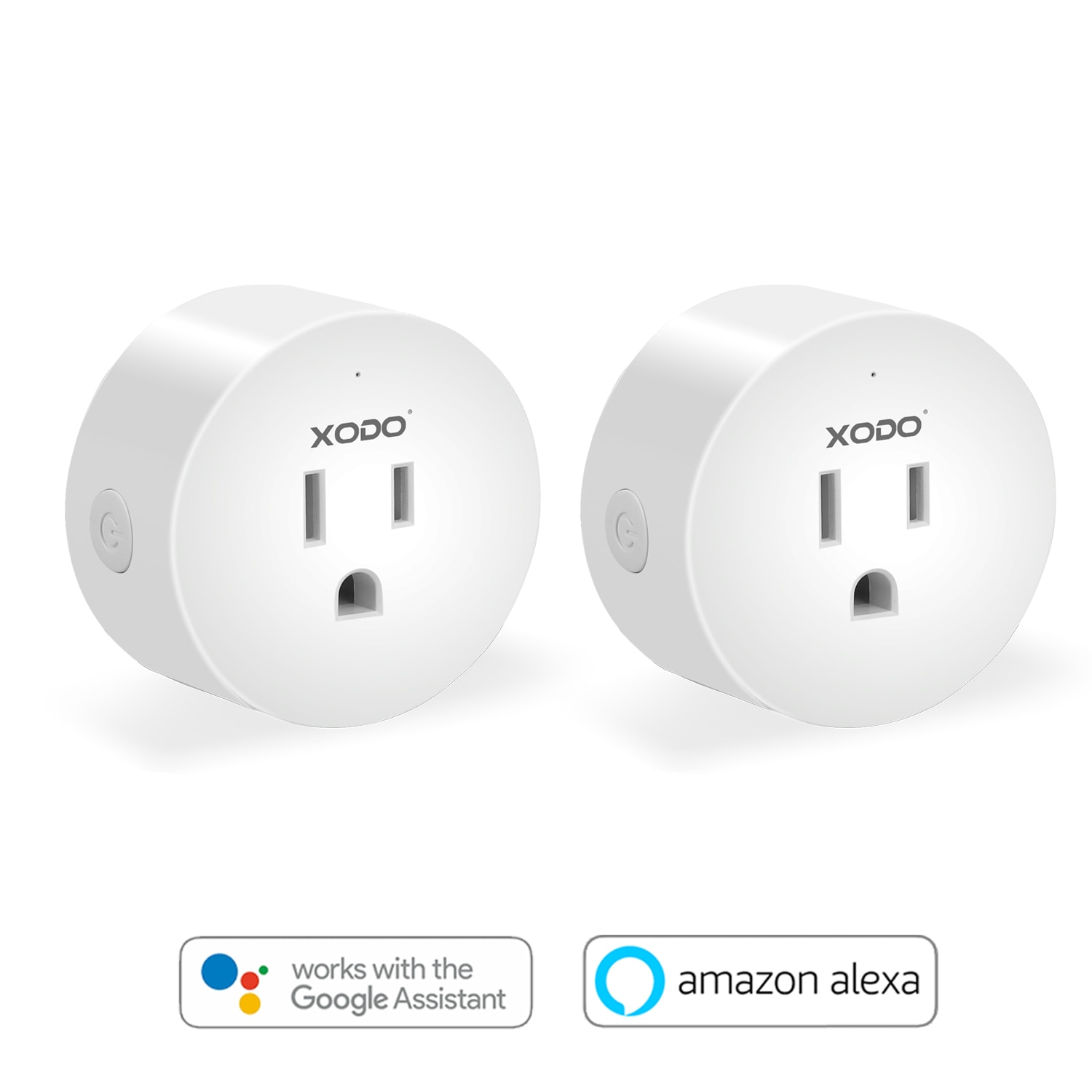 Xodo Smart Plug 120-Volt 1-Outlet Indoor/Outdoor Smart Plug (2-Pack) in the Smart  Plugs department at