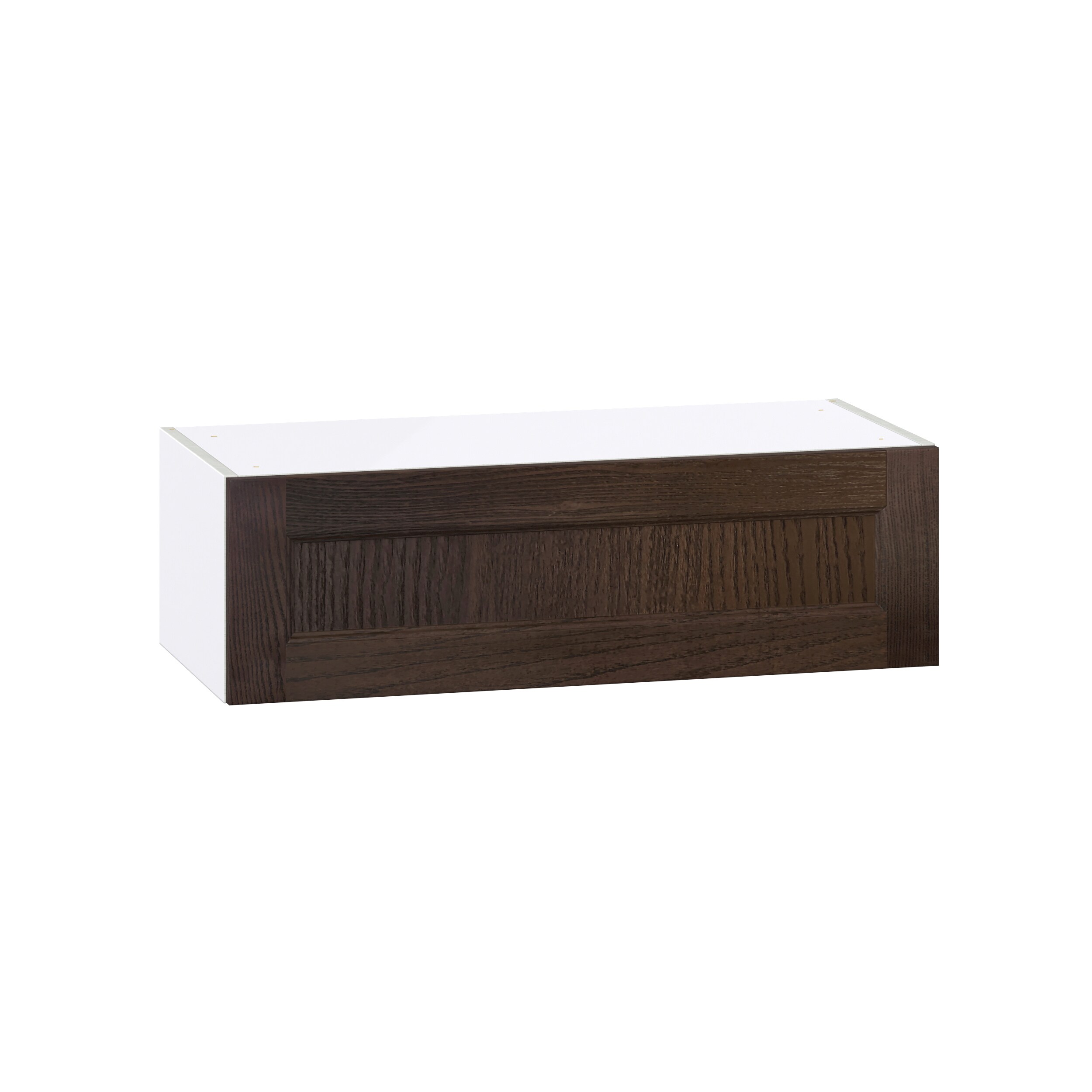 Hugo&Borg Montclaire 33-in W x 10-in H x 14-in D Wood Wall Fully Assembled Cabinet (Recessed Panel Shaker Door Style)