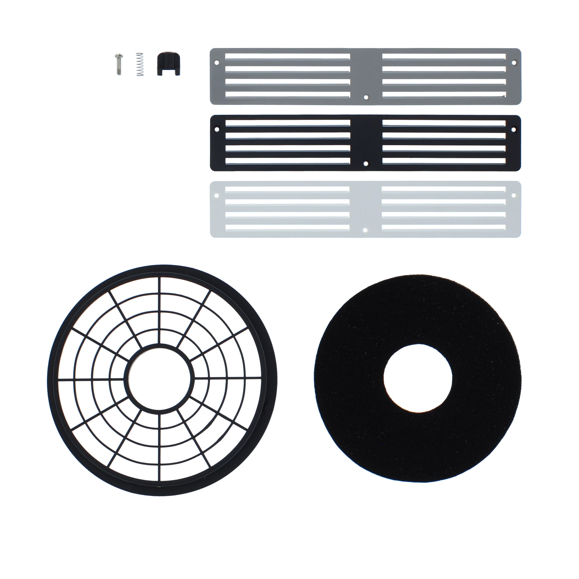 Zephyr 0AK11-21001 Undercabinet range hood Recirculation kit Black