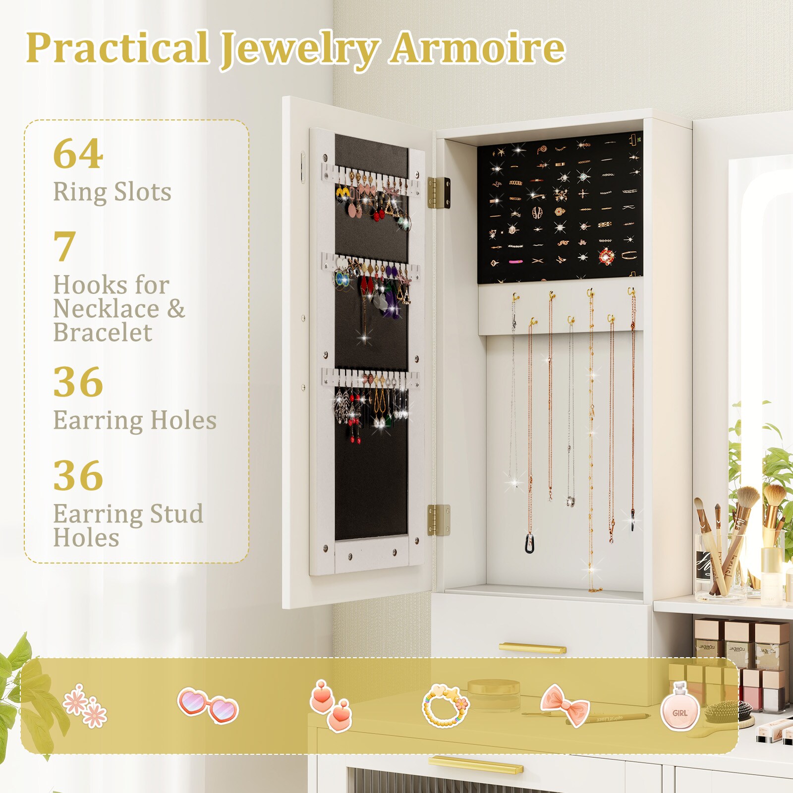 Slickblue D-CO-HW-SU45801UH Bedroom-Vanities - View #6