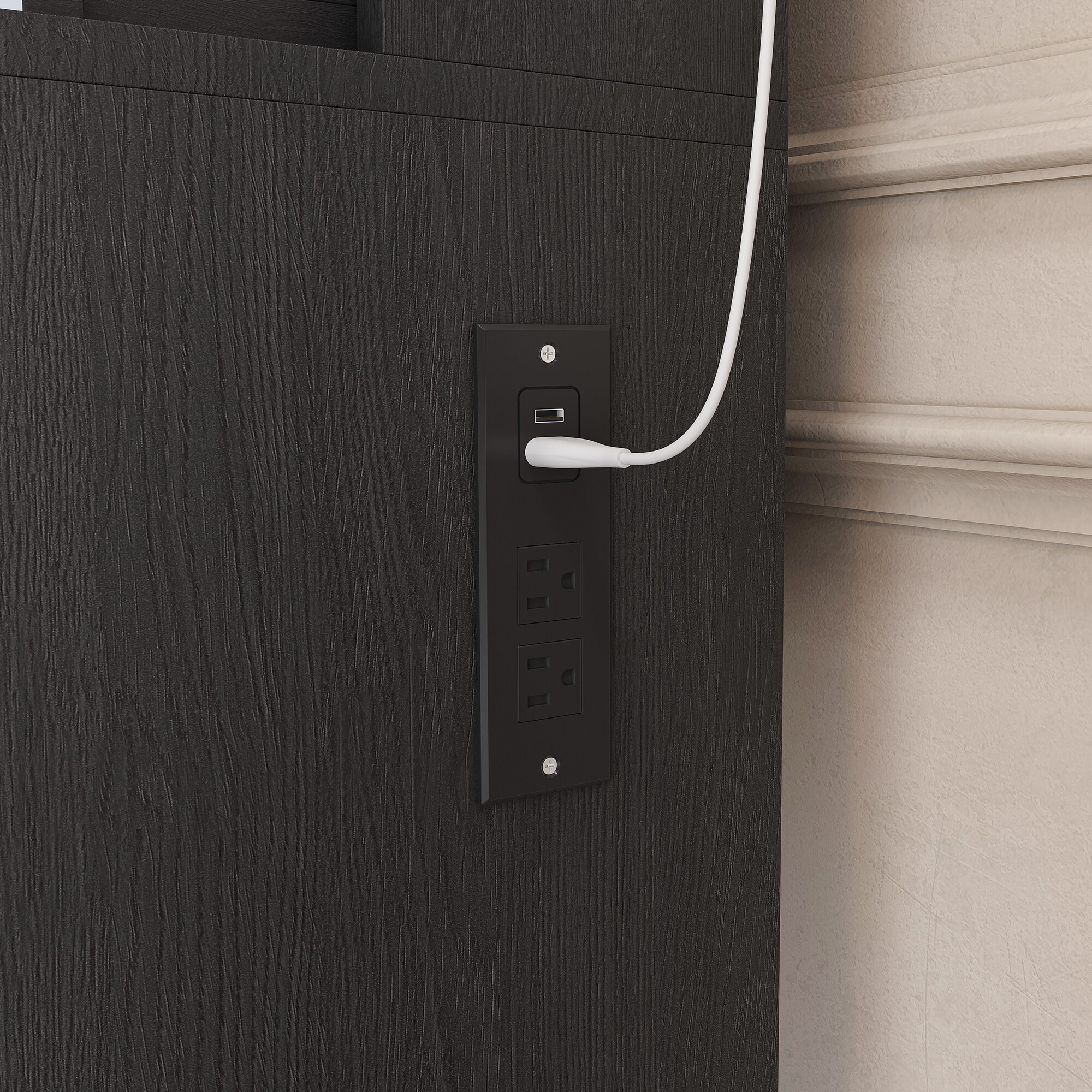 Homy Casa TRIE-BK Bedroom-Vanities - View #14
