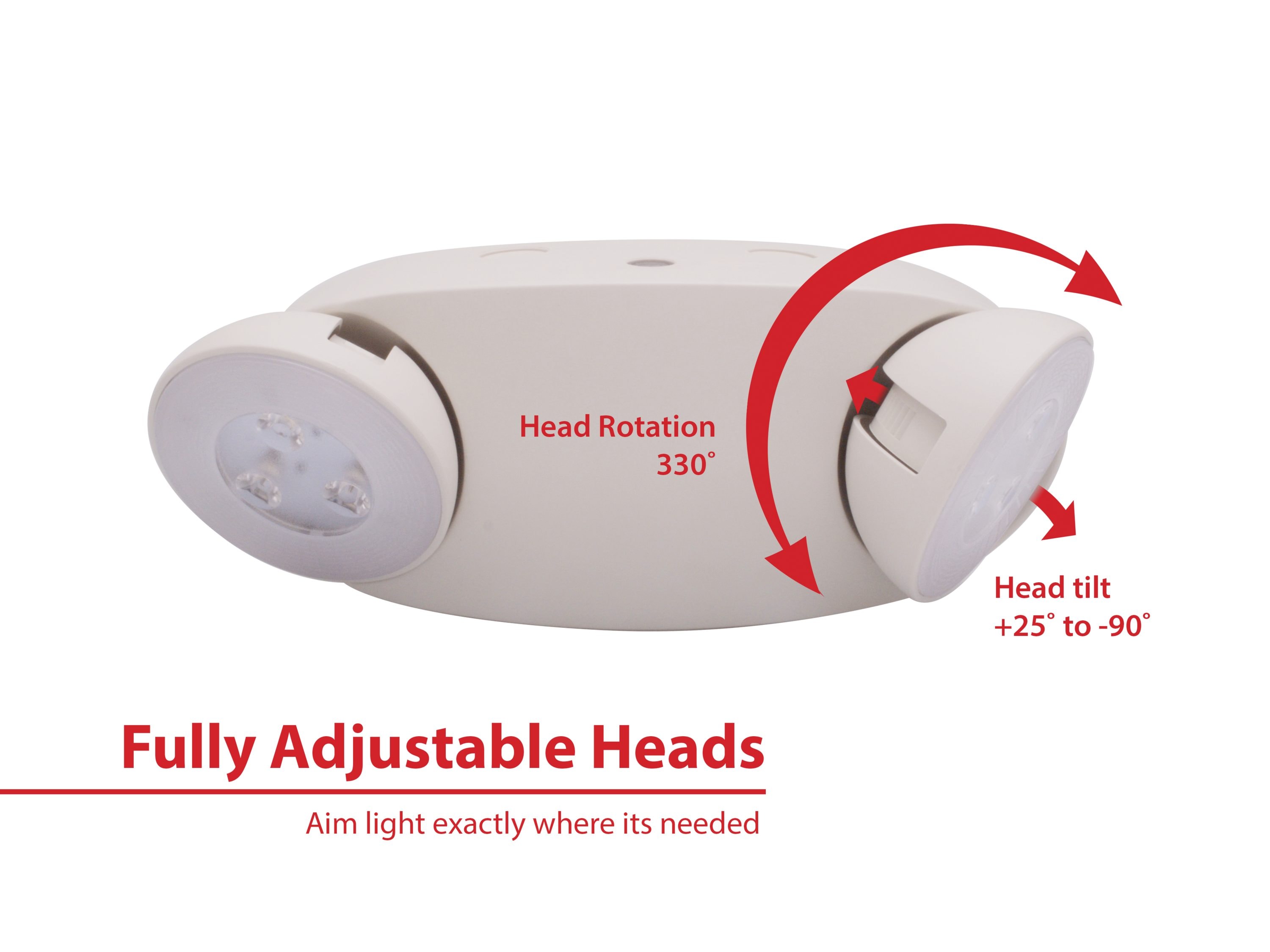 Nicor Lighting EML71UNVWH Emergency-Exit-Lighting - View #2