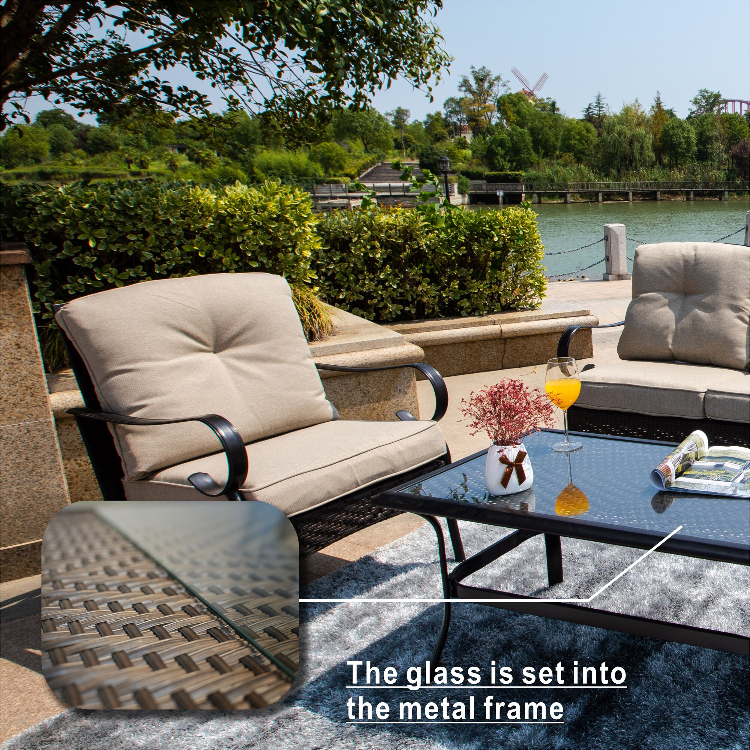 Moda Furnishings MOS-2022 Patio-Conversation-Sets - View #9