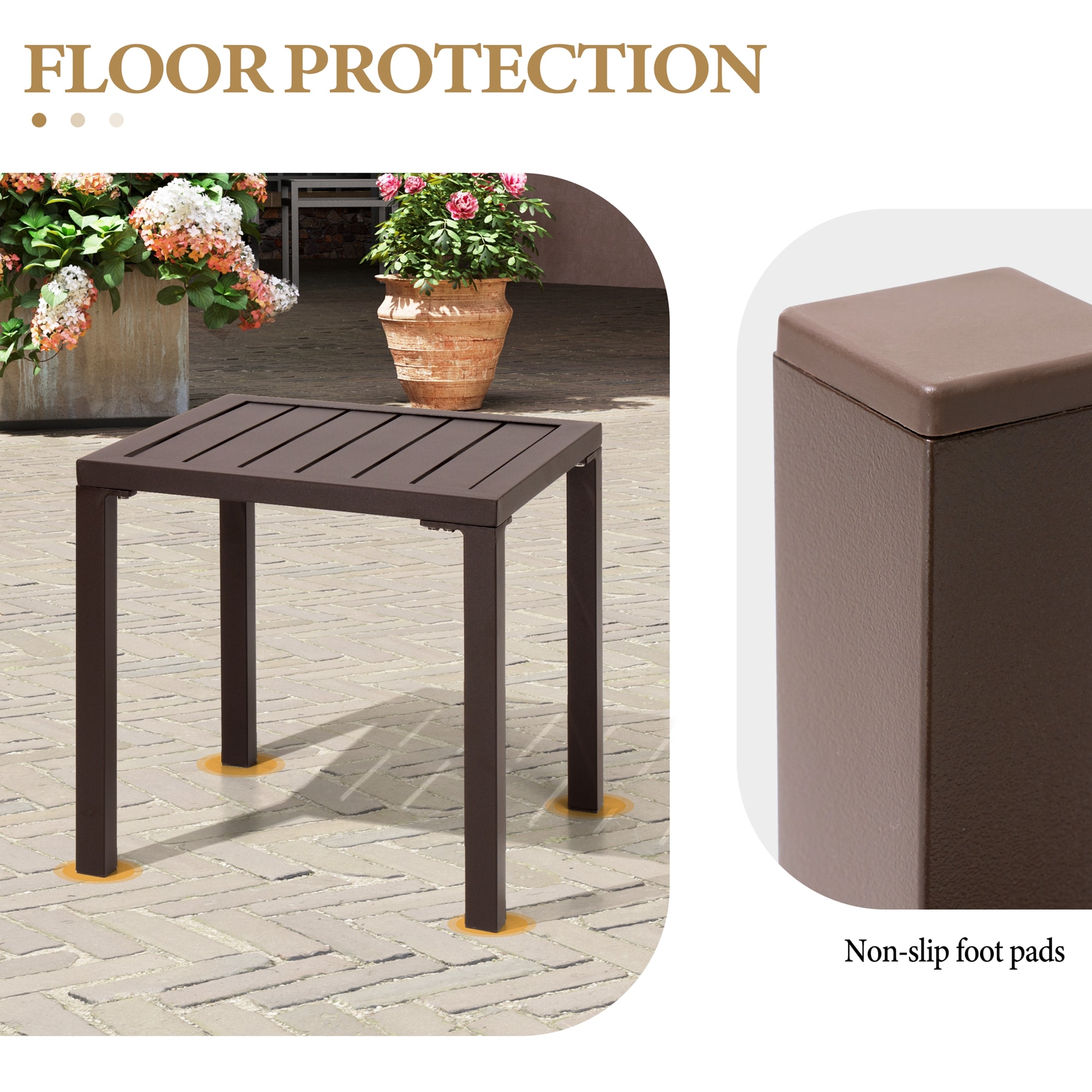 Crestlive Products CL-TB006BRN Patio-Tables - View #6