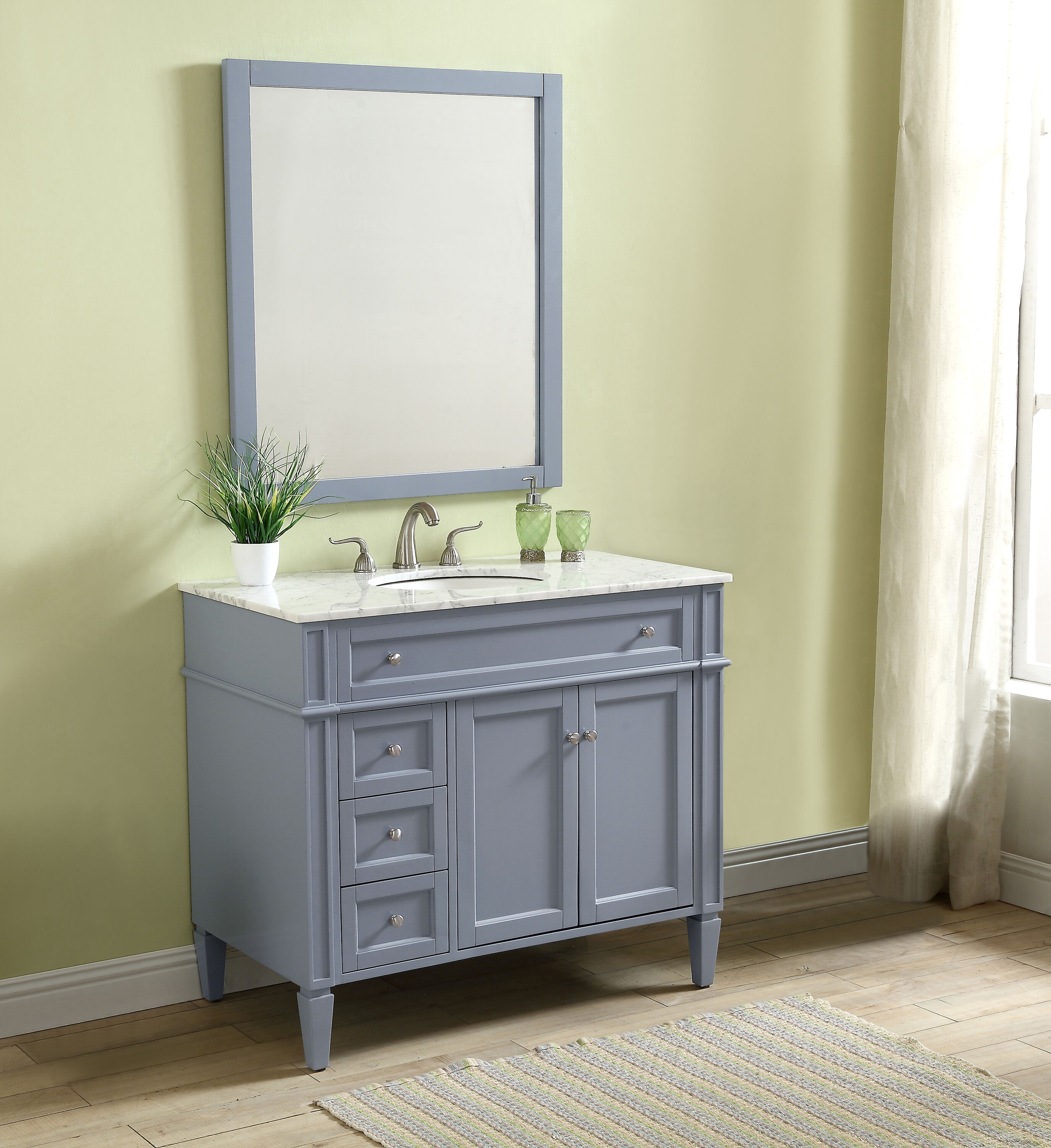 Elegant Decor FI37540GR Bath-Vanity-Combo - View #10