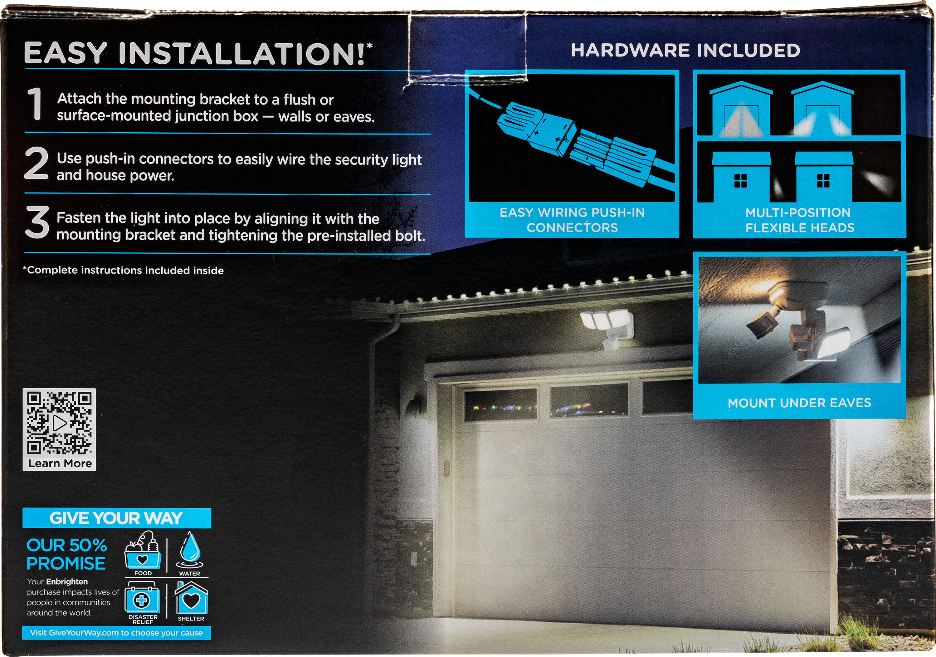 Enbrighten 73677-S1 Motion-Activated-Floodlights - View #12