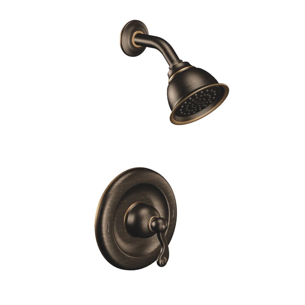 Moen Traditional Posi Temp Shower Only Mediterranean Bronze At Lowes Com   11396595 