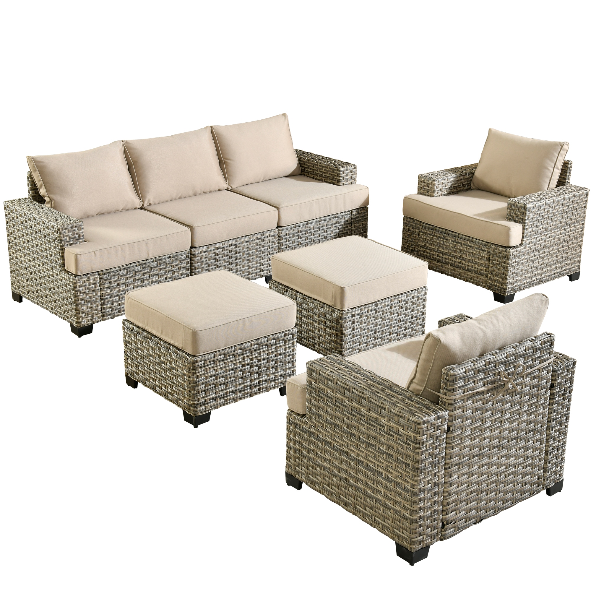 ALTRIGUS 6L-TBS607-AL Patio-Conversation-Sets - View #2