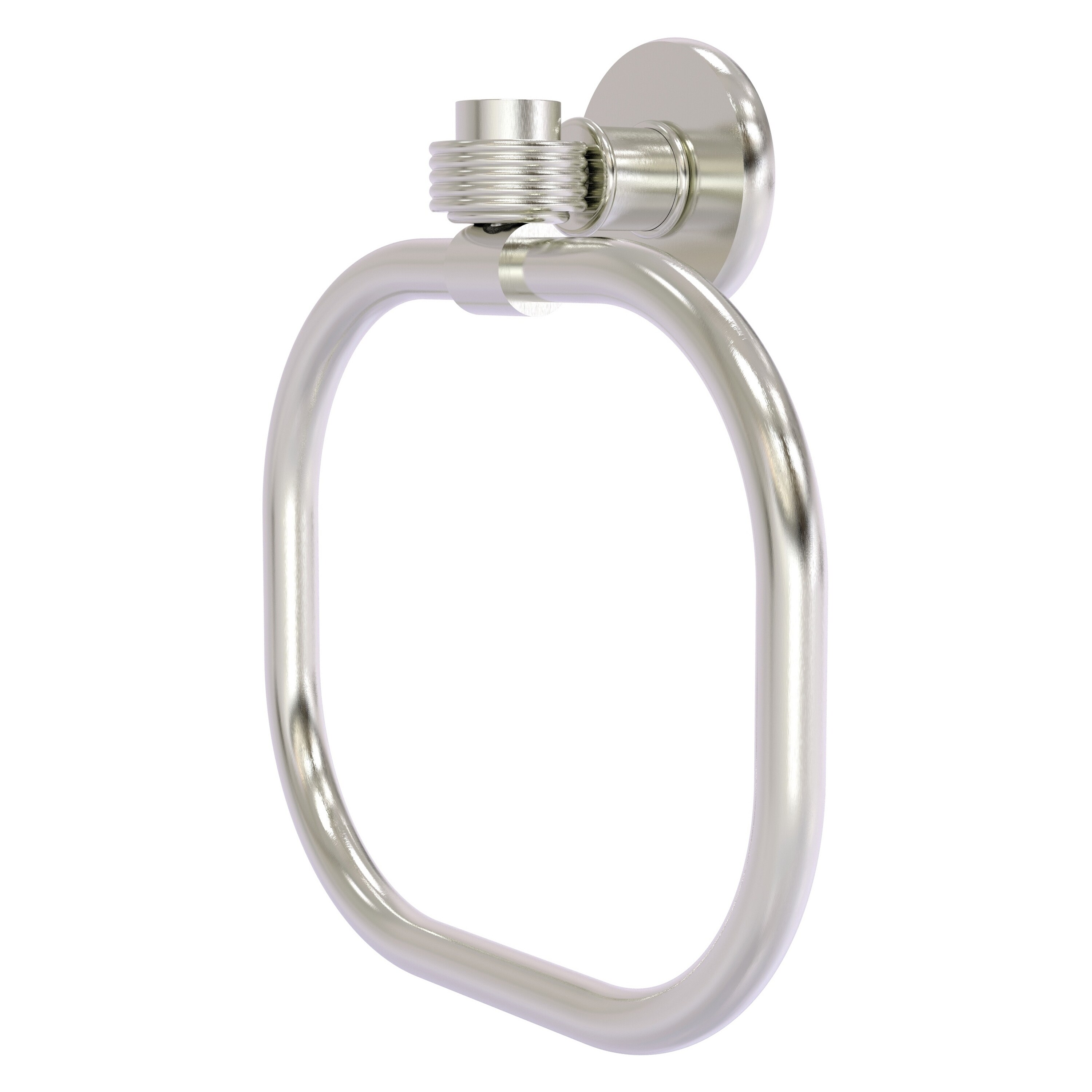 Allied Brass 2016G-SN Continental Satin Nickel Wall mount Single Towel Ring