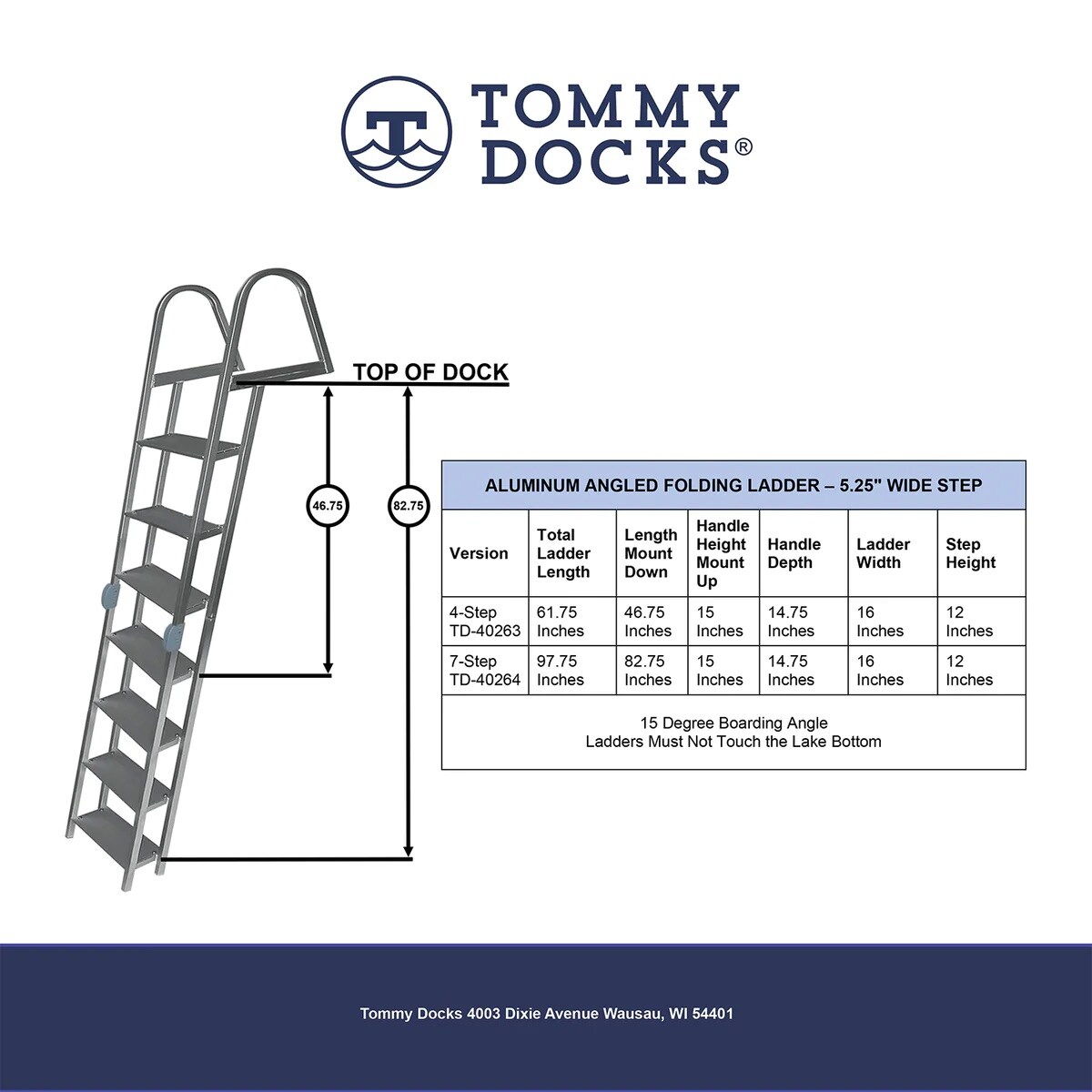 Tommy Docks TD-60264 Marine-Supplies - View #4