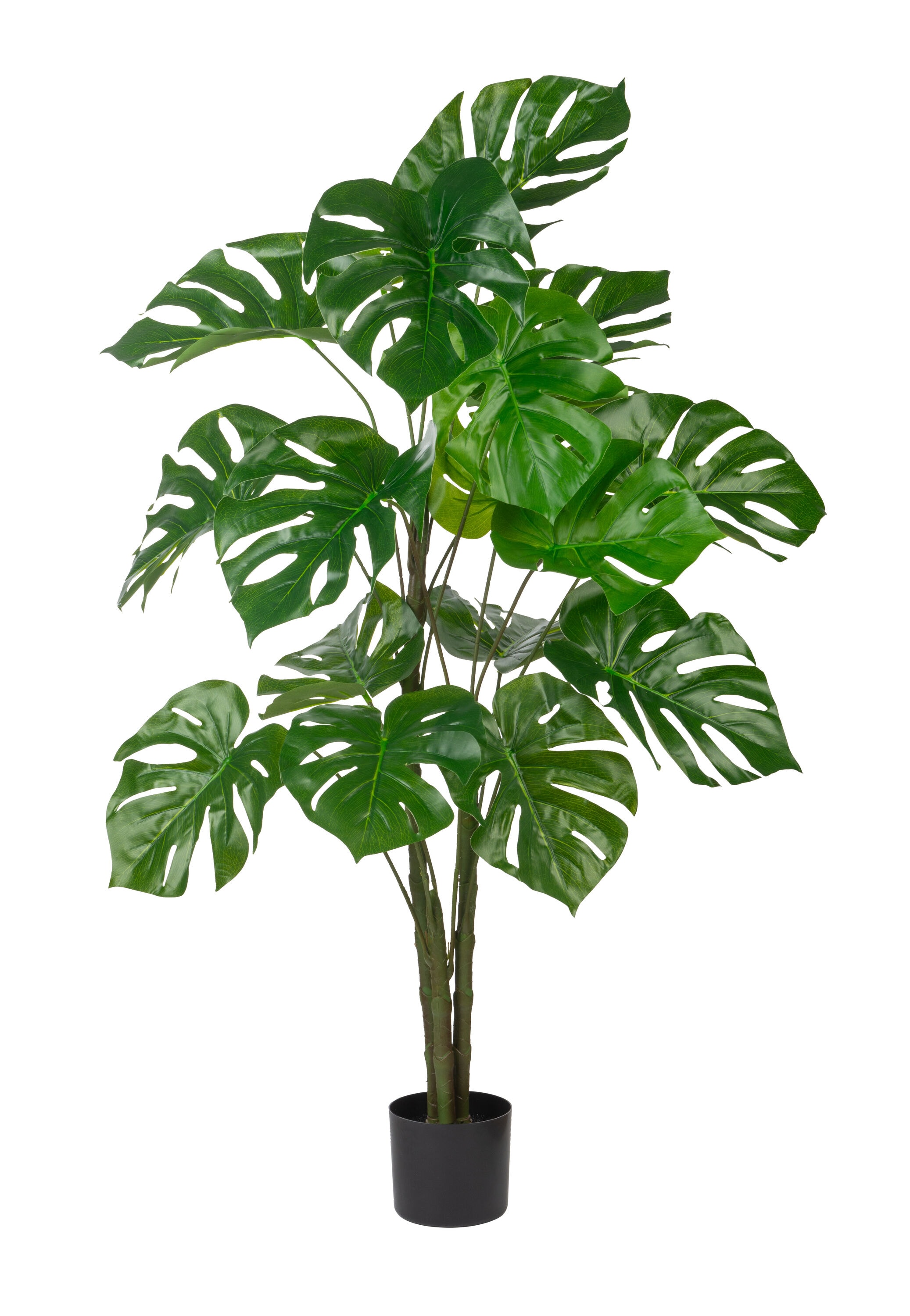 naturae decor 47-in Green Indoor/Outdoor Monstera Artificial Tree in ...