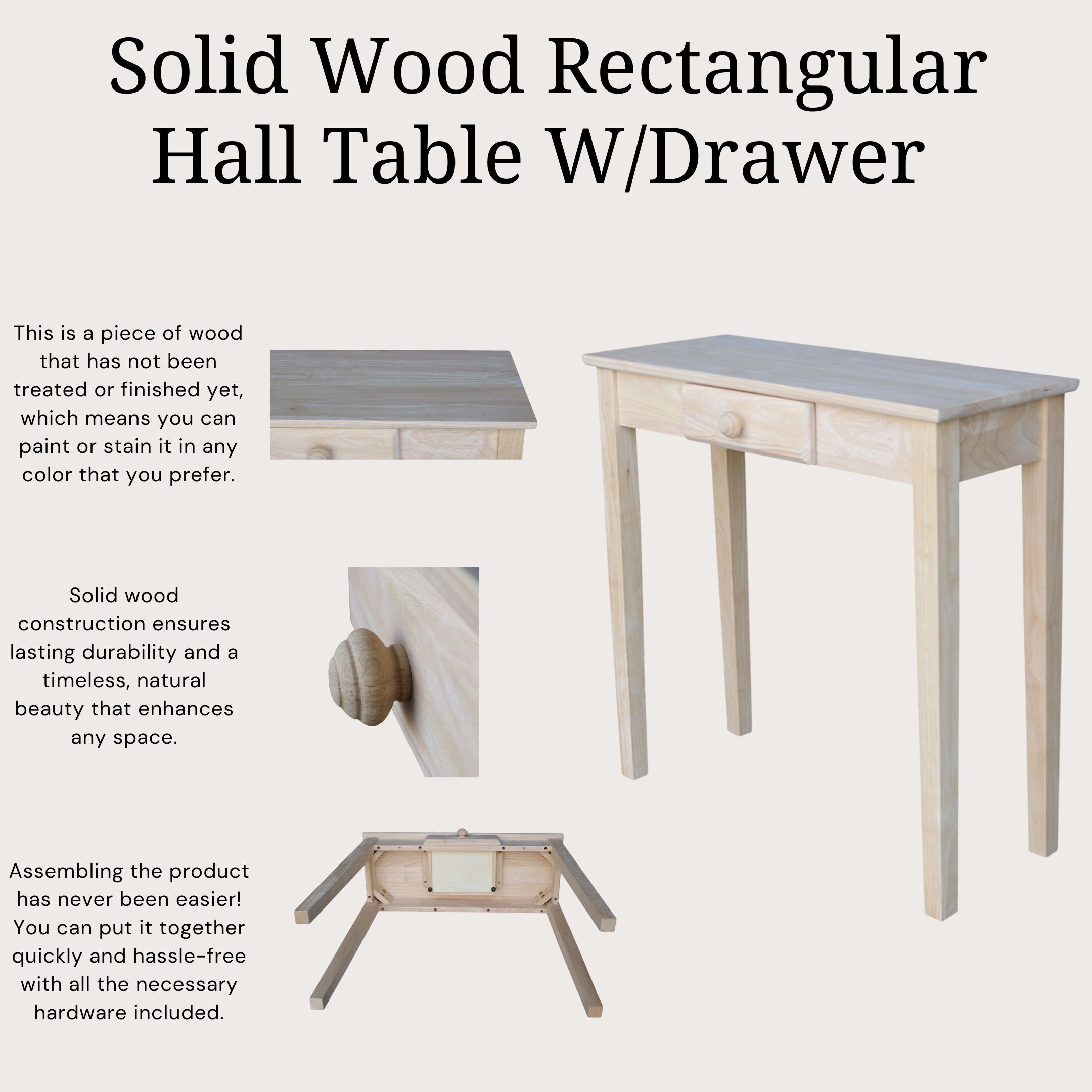 International Concepts OT-3012 Console-Sofa-Tables - View #12