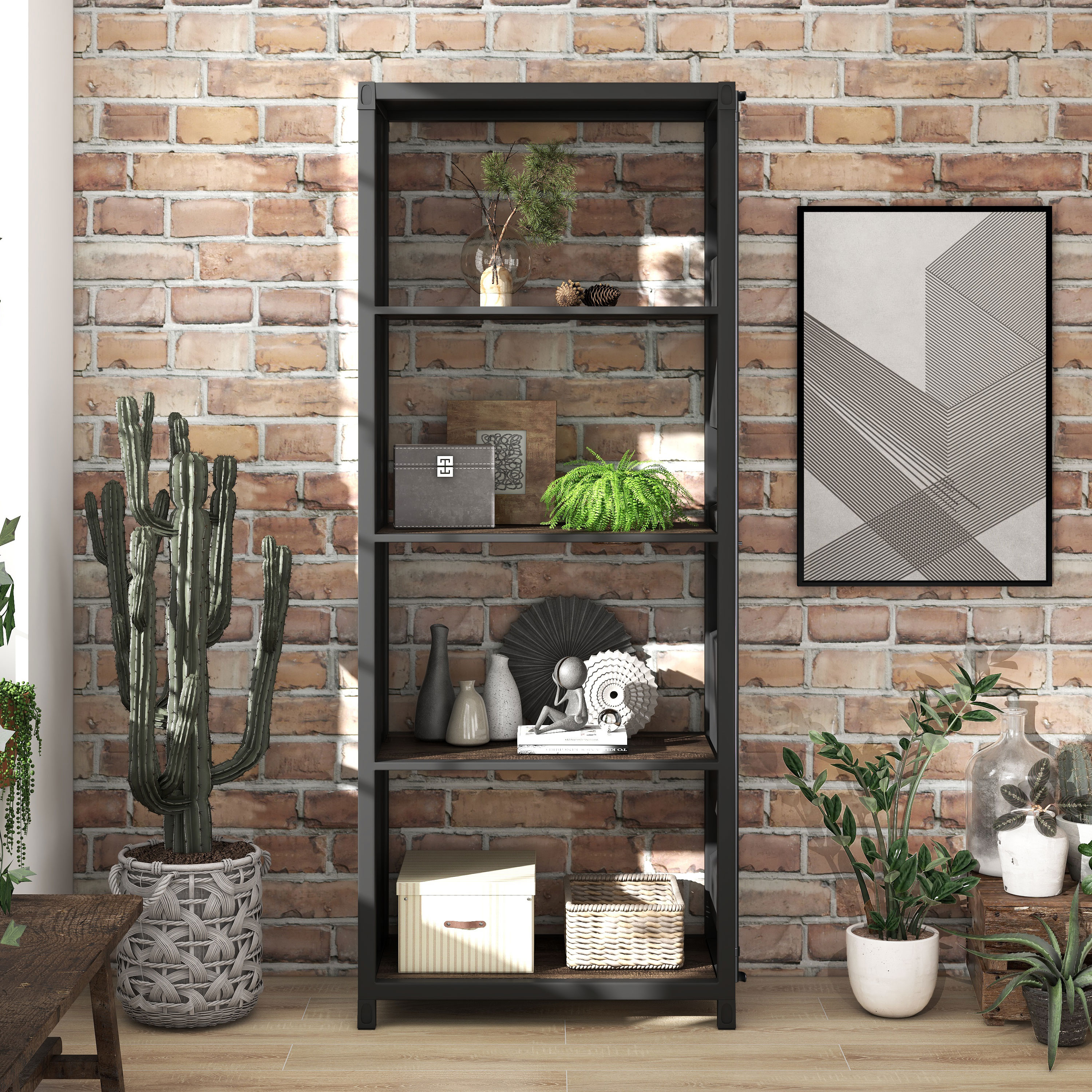 Furniture of America IDF-AC333BK bookcases - View #5