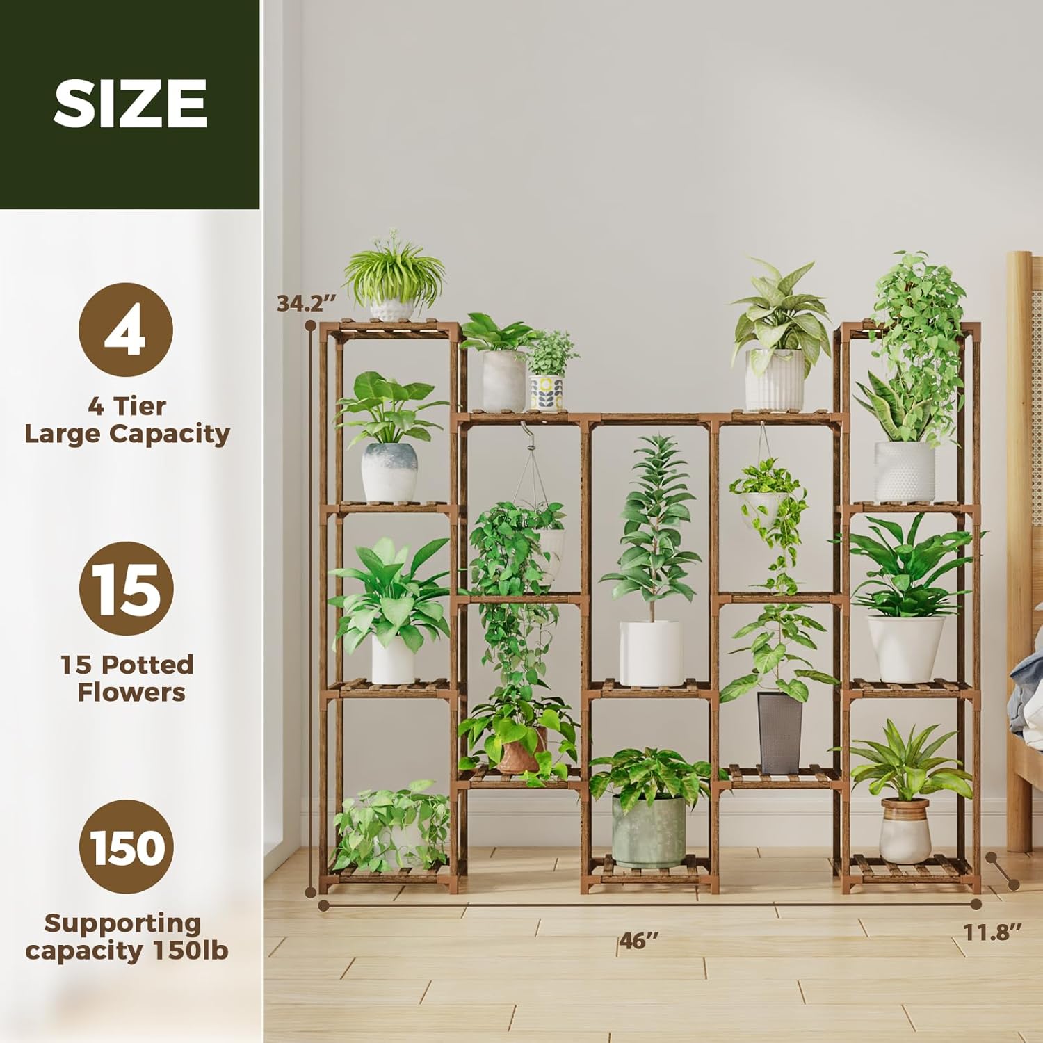 Bamworld BAMPS0009 Plant-Stand - View #4