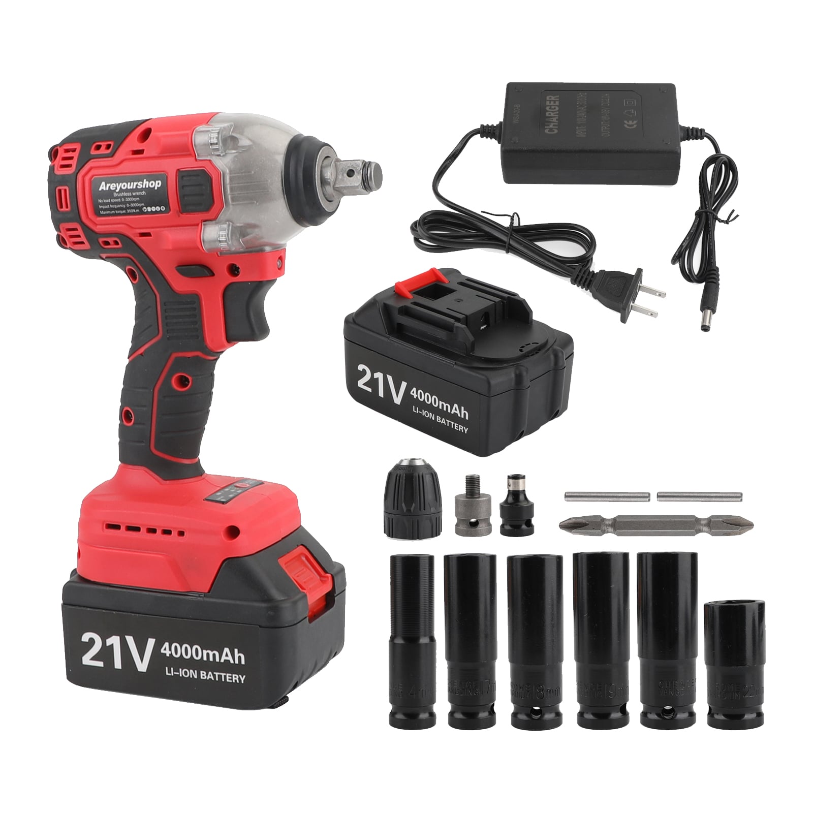 Topteng H029-A005 Cordless-Impact-Wrenches - View #9