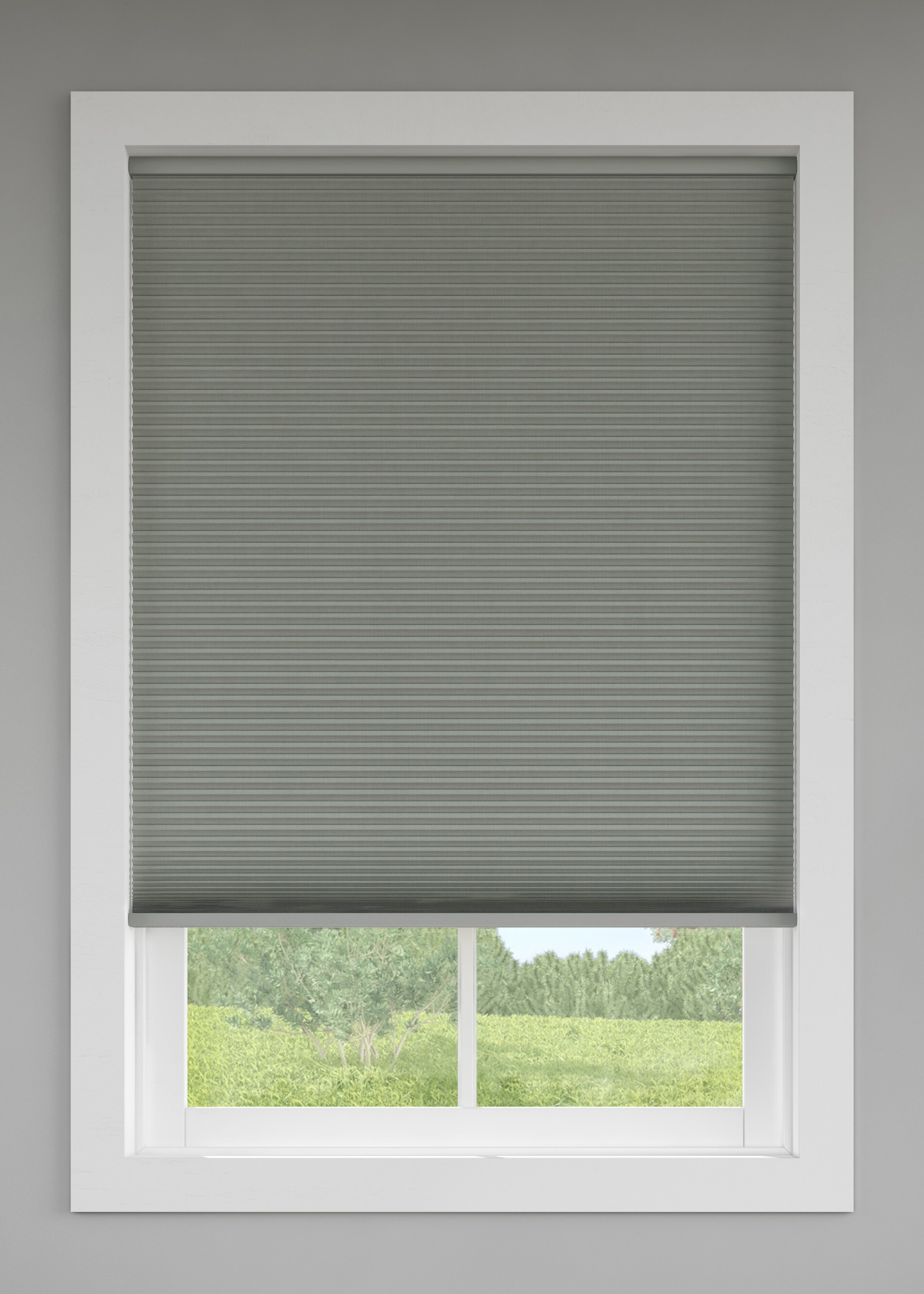 LEVOLOR 35-Inches x 72-Inches Graphite Blackout Cordless Cellular shade