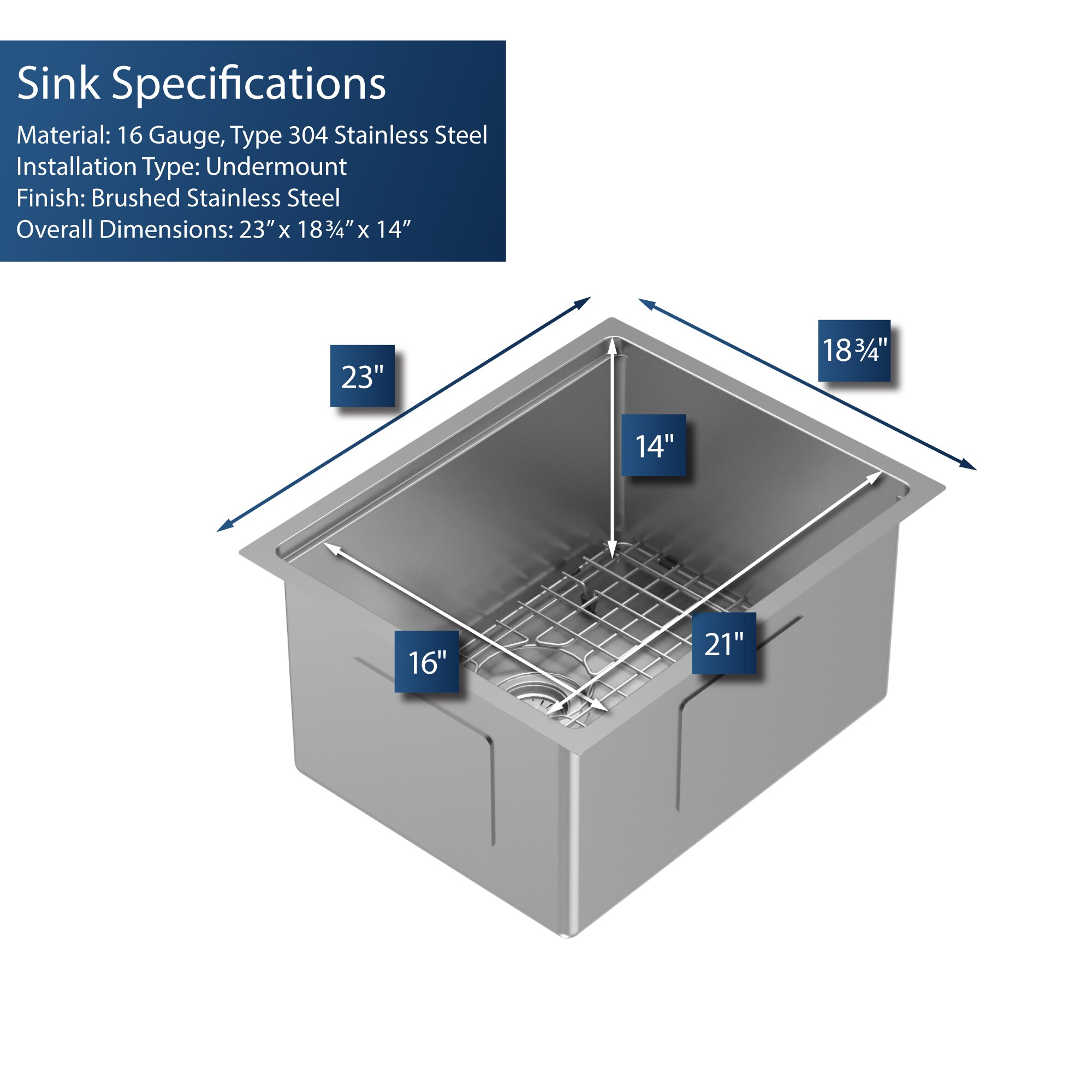 Karran WS-33-PK1 Kitchen-Sinks - View #3