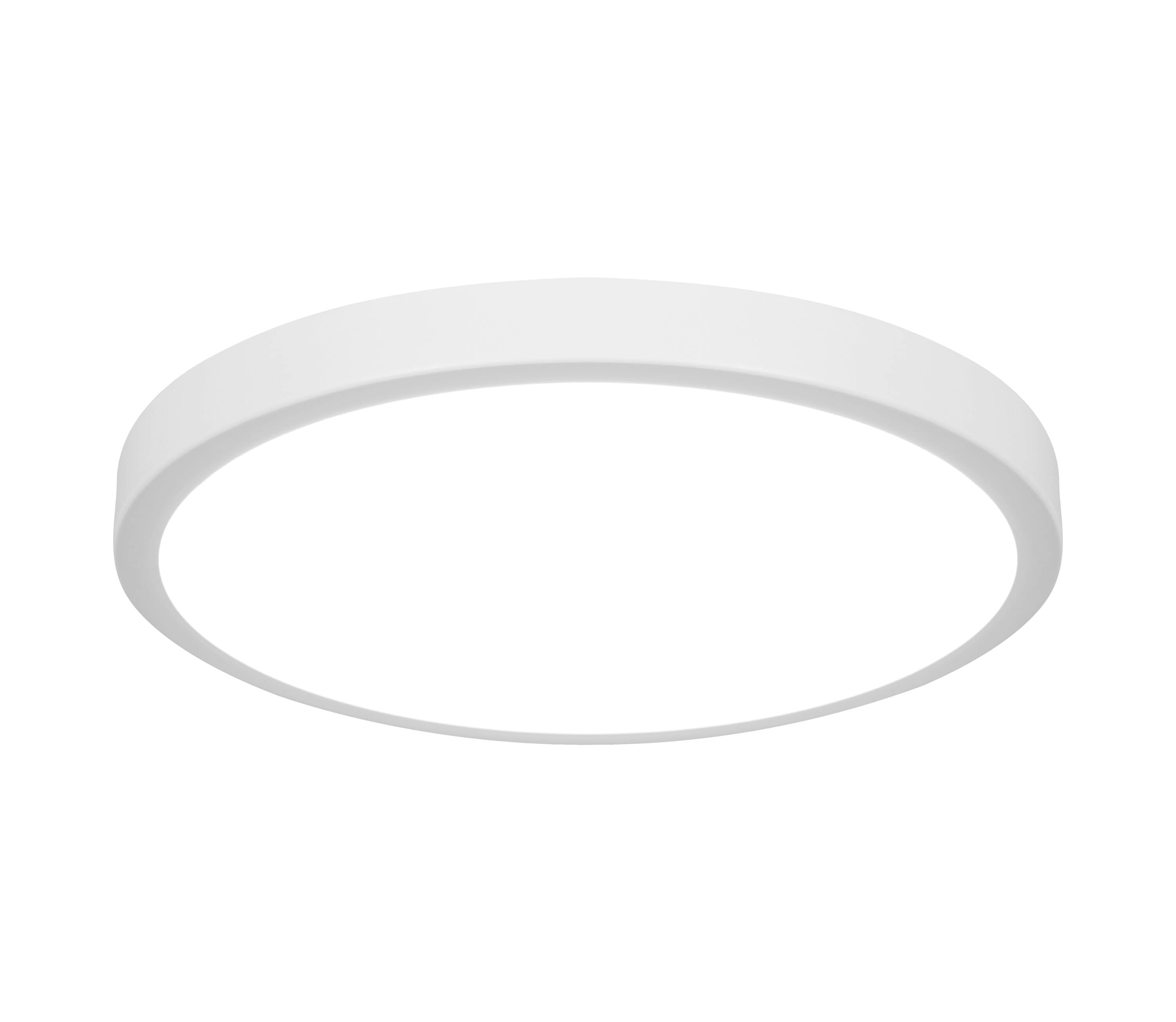 Nicor Lighting DSE93120SRDWH DSE3 9-in White Flush Mount Light ENERGY STAR Certified