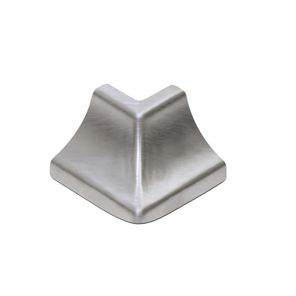 Schluter Systems E/KHK15EB ECK-KHK 0.81-in W x 1.5-in L Brushed stainless steel Steel Outside corner Tile Edge Trim