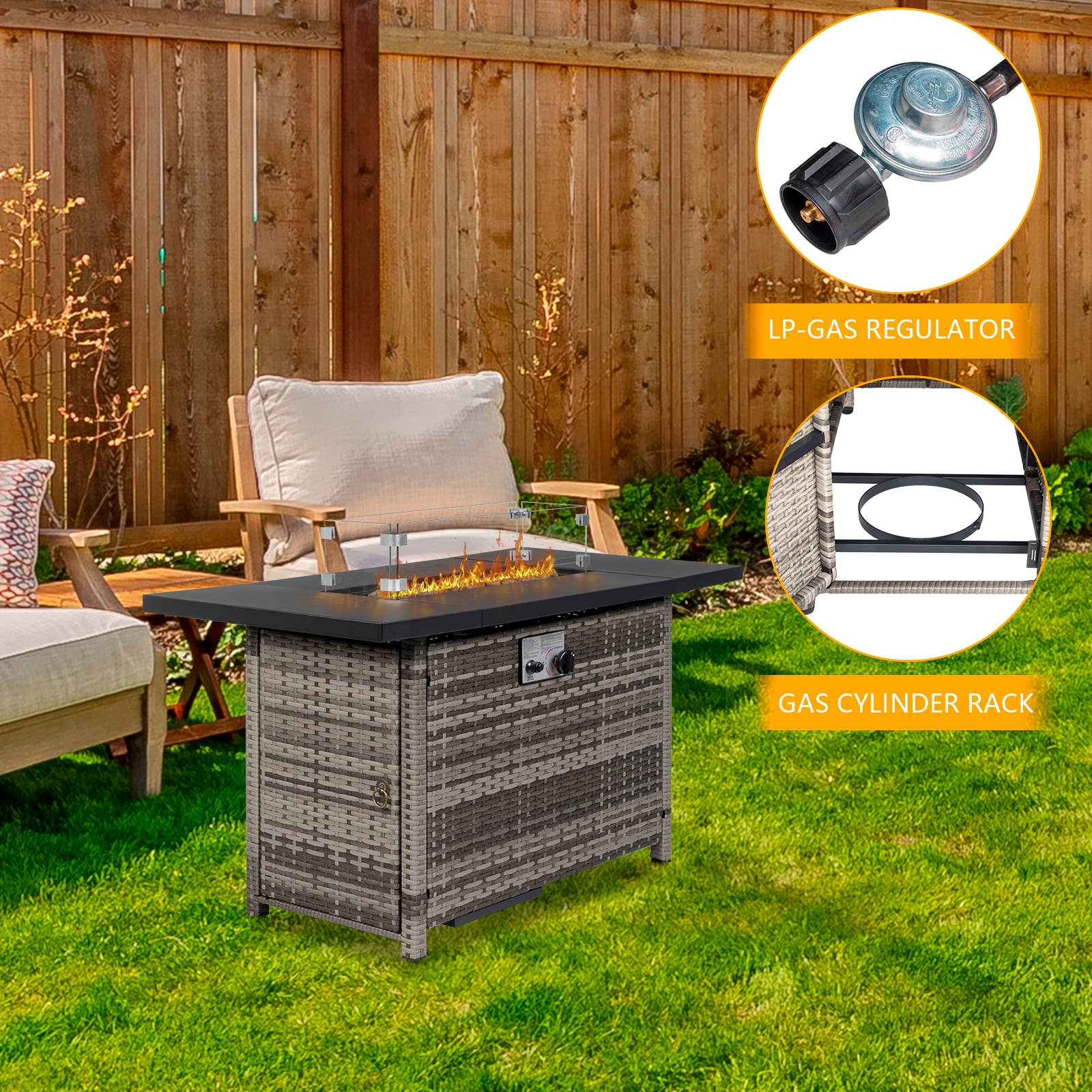 Outopee LO1G57000557 Outdoor-Gas-Firepits - View #7